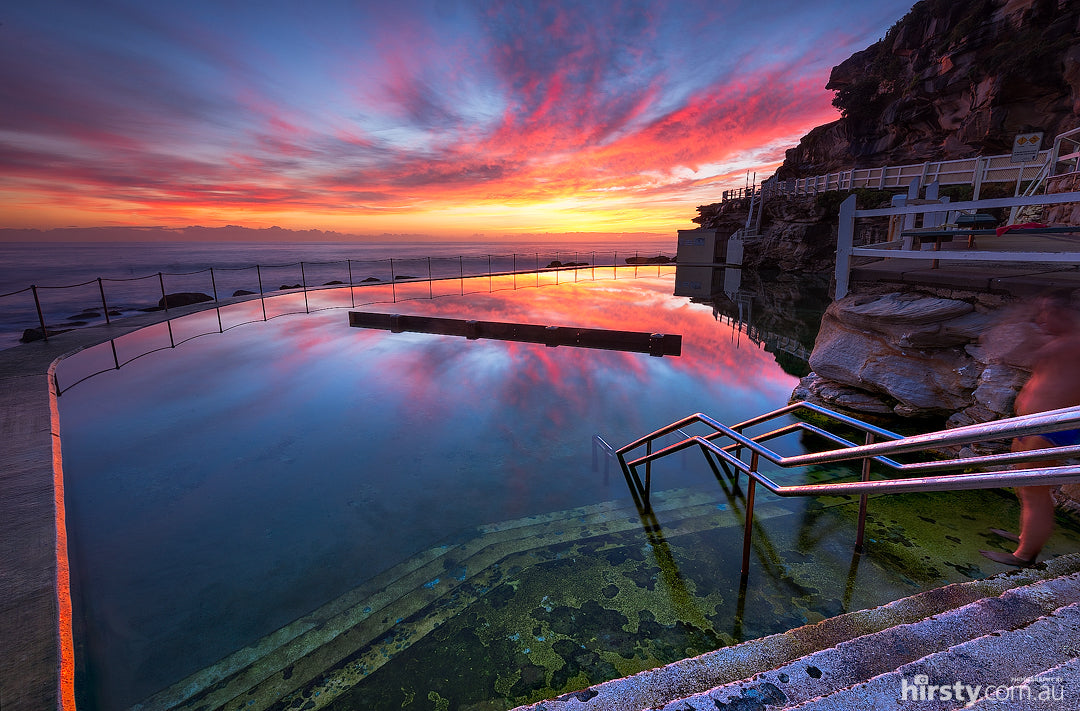 Bronte Baths: The Pool That Goes Under With Every Big Set
