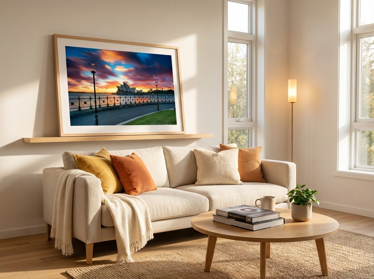 The Finishing Touch: How Custom Framing Elevates Your Sydney Harbour Photographic Print