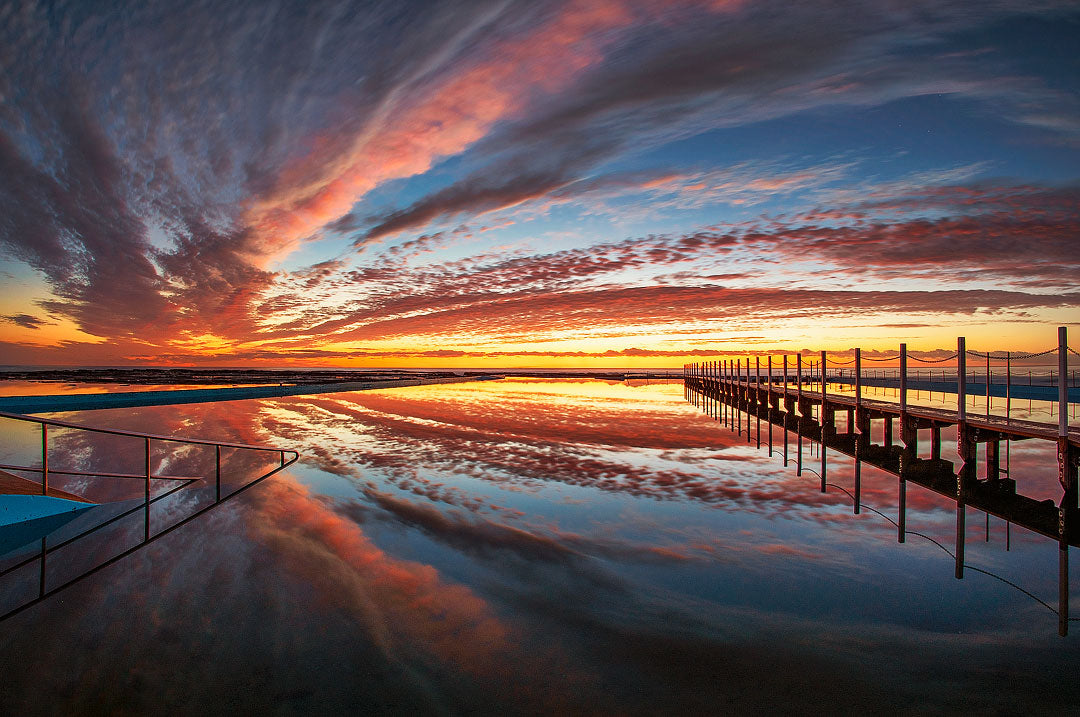 Glow, Narrabeen Rock Pool — photograph by Richard Hirst