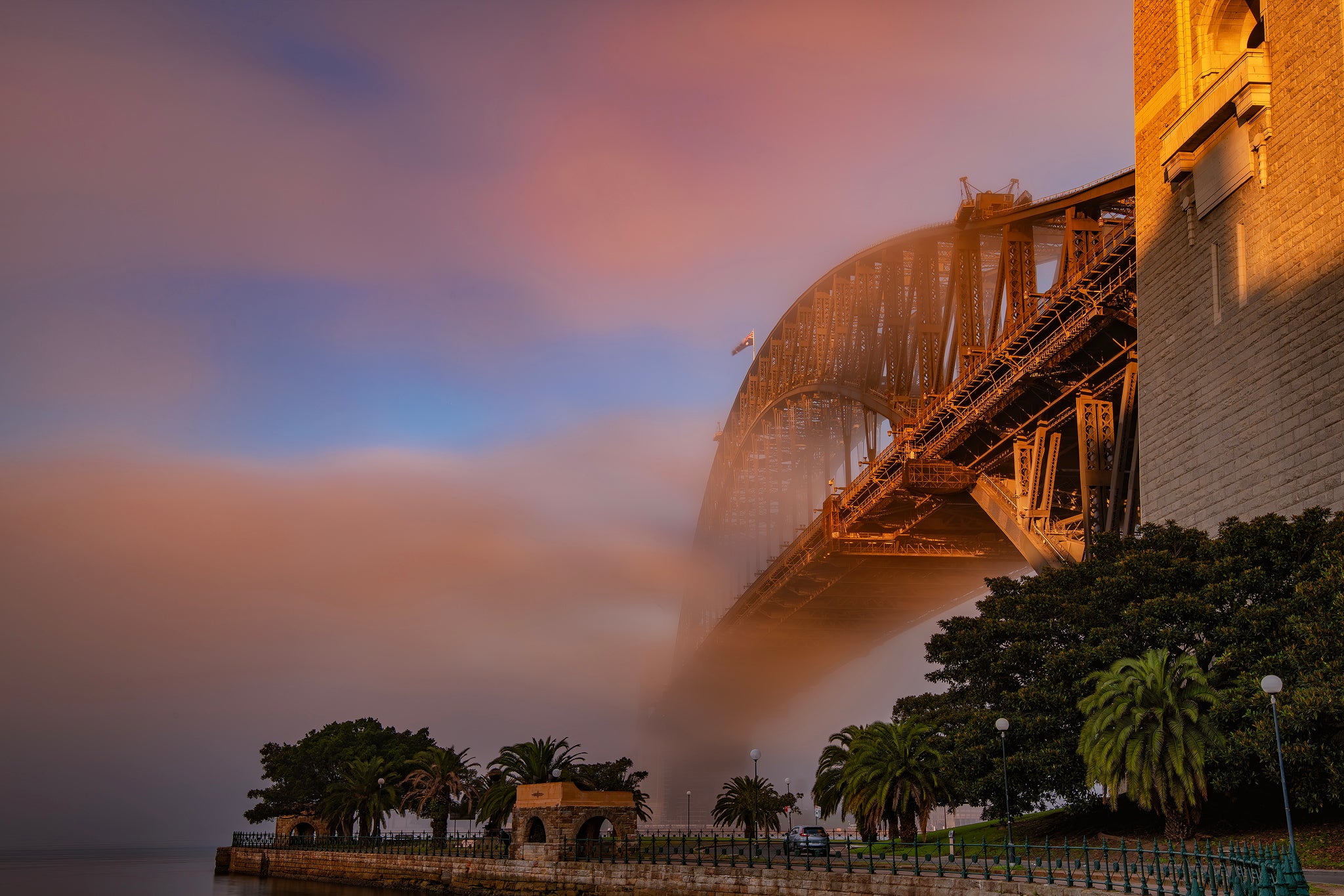 Fog, Sydney Harbour