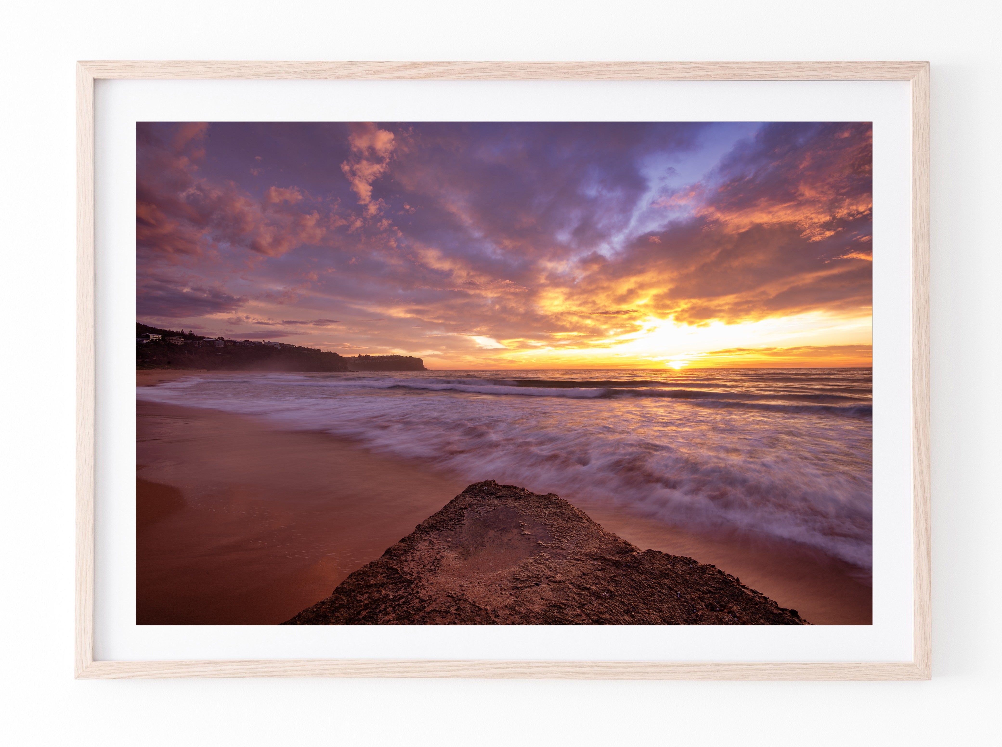 Ablaze, Newport print