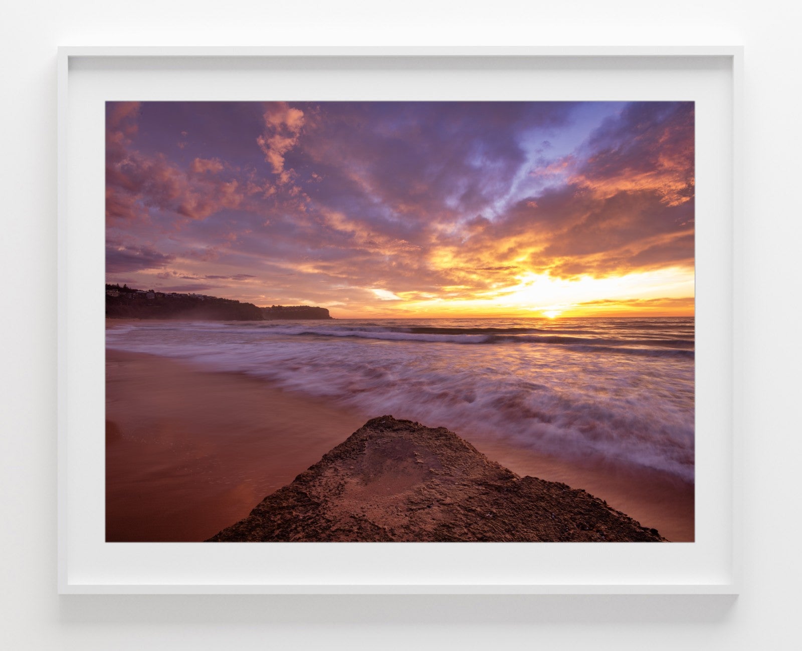 Ablaze, Newport print