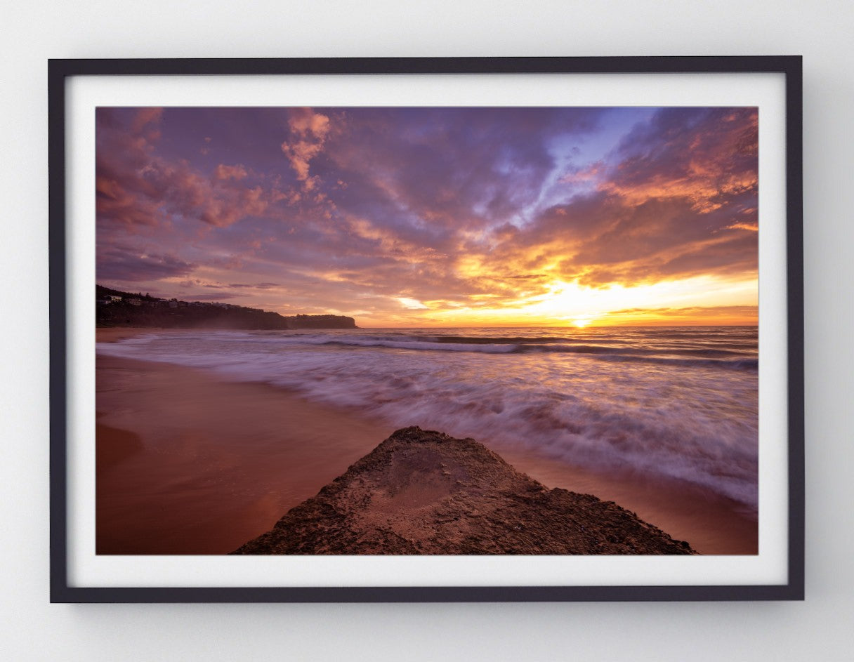 Ablaze, Newport print