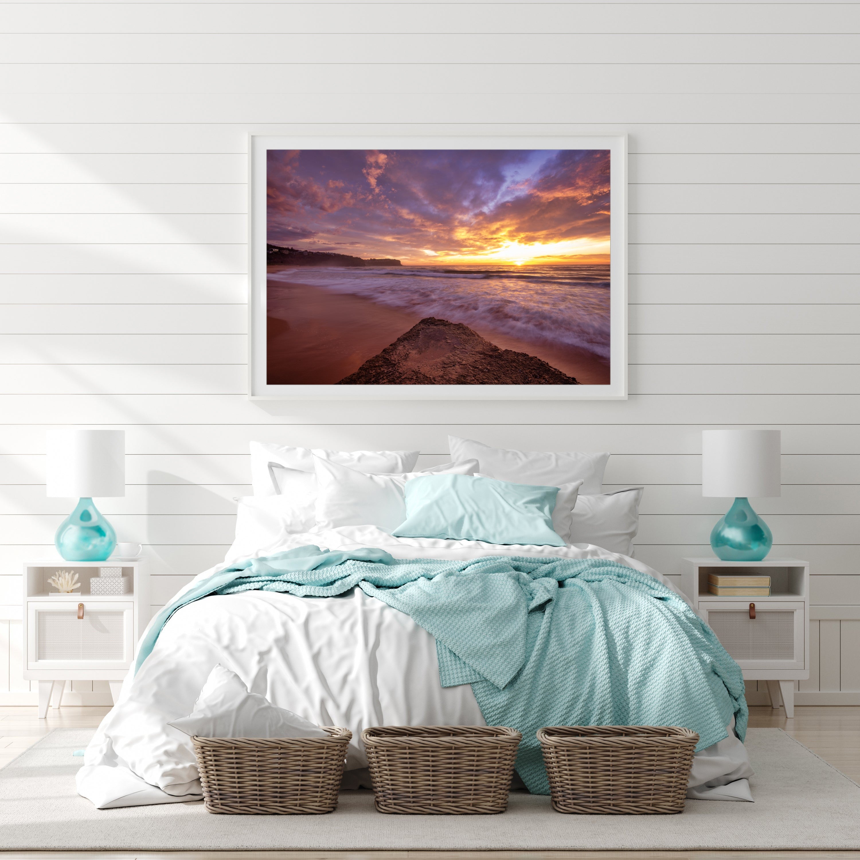 Ablaze, Newport print