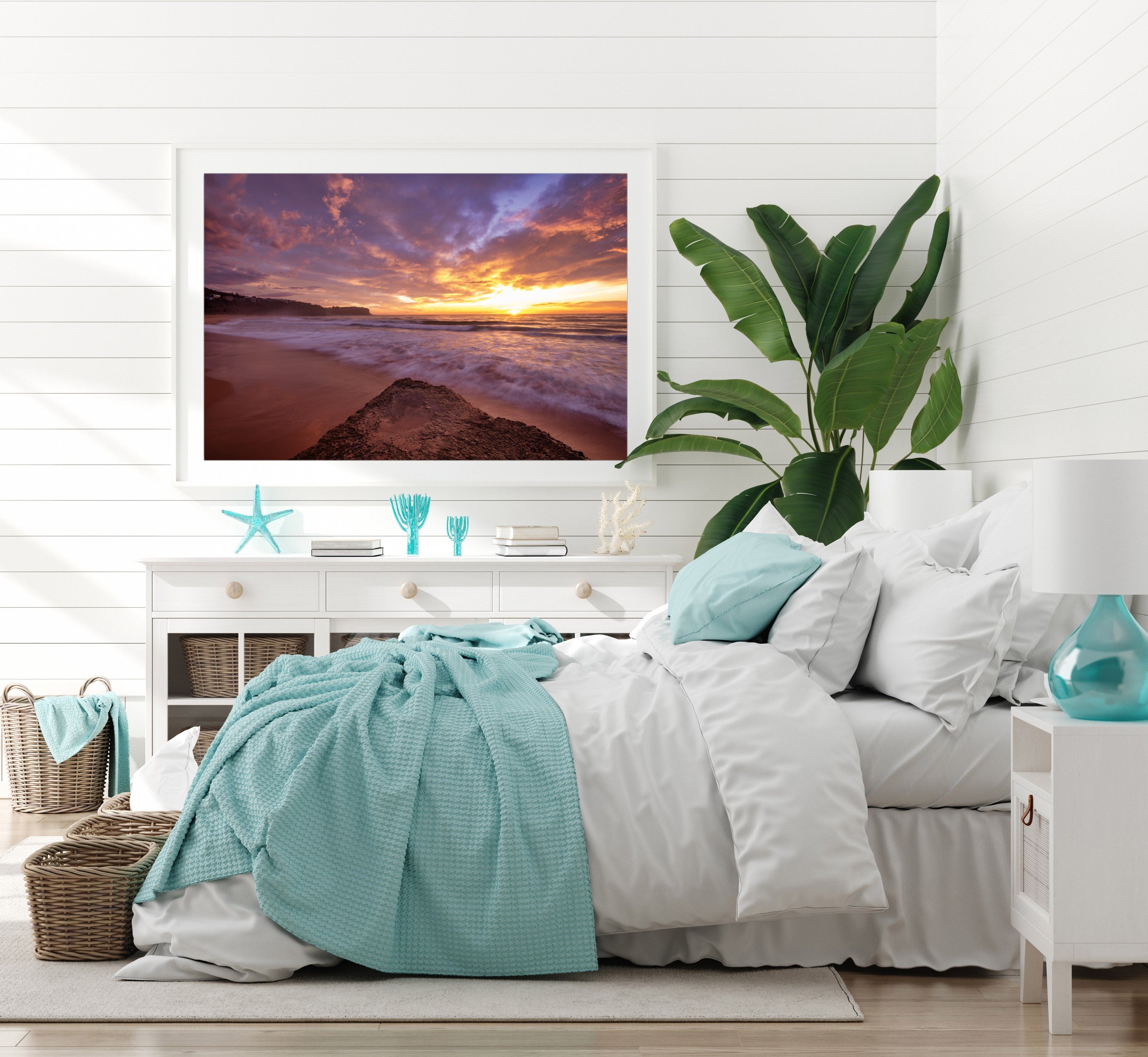 Ablaze, Newport print