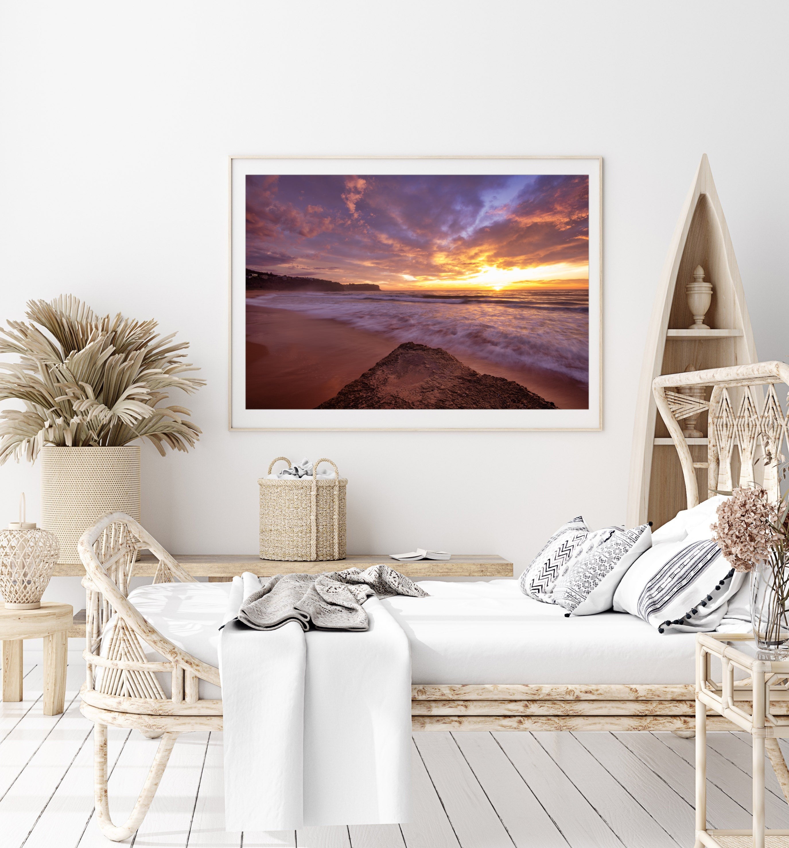Ablaze, Newport print