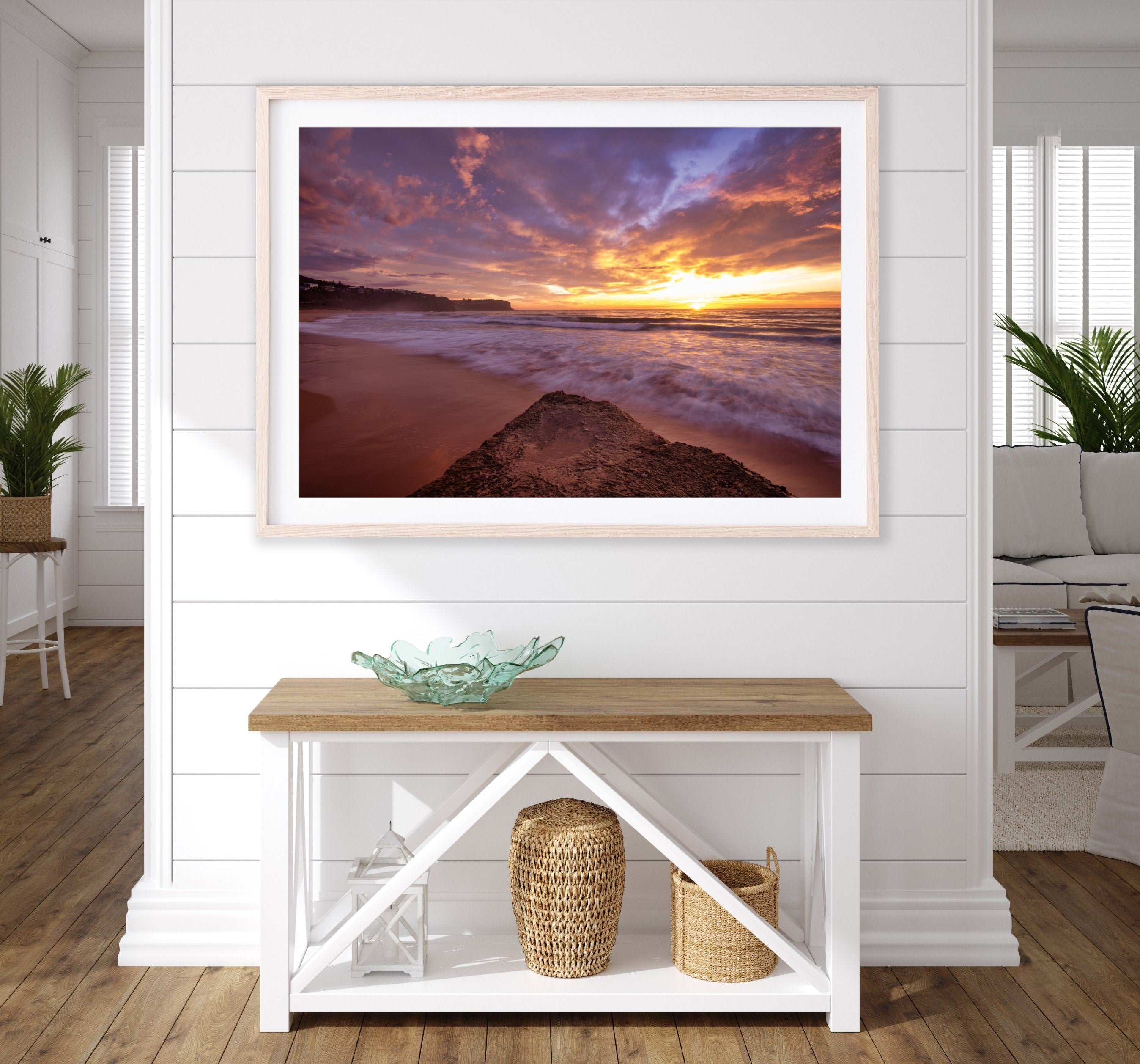 Ablaze, Newport print