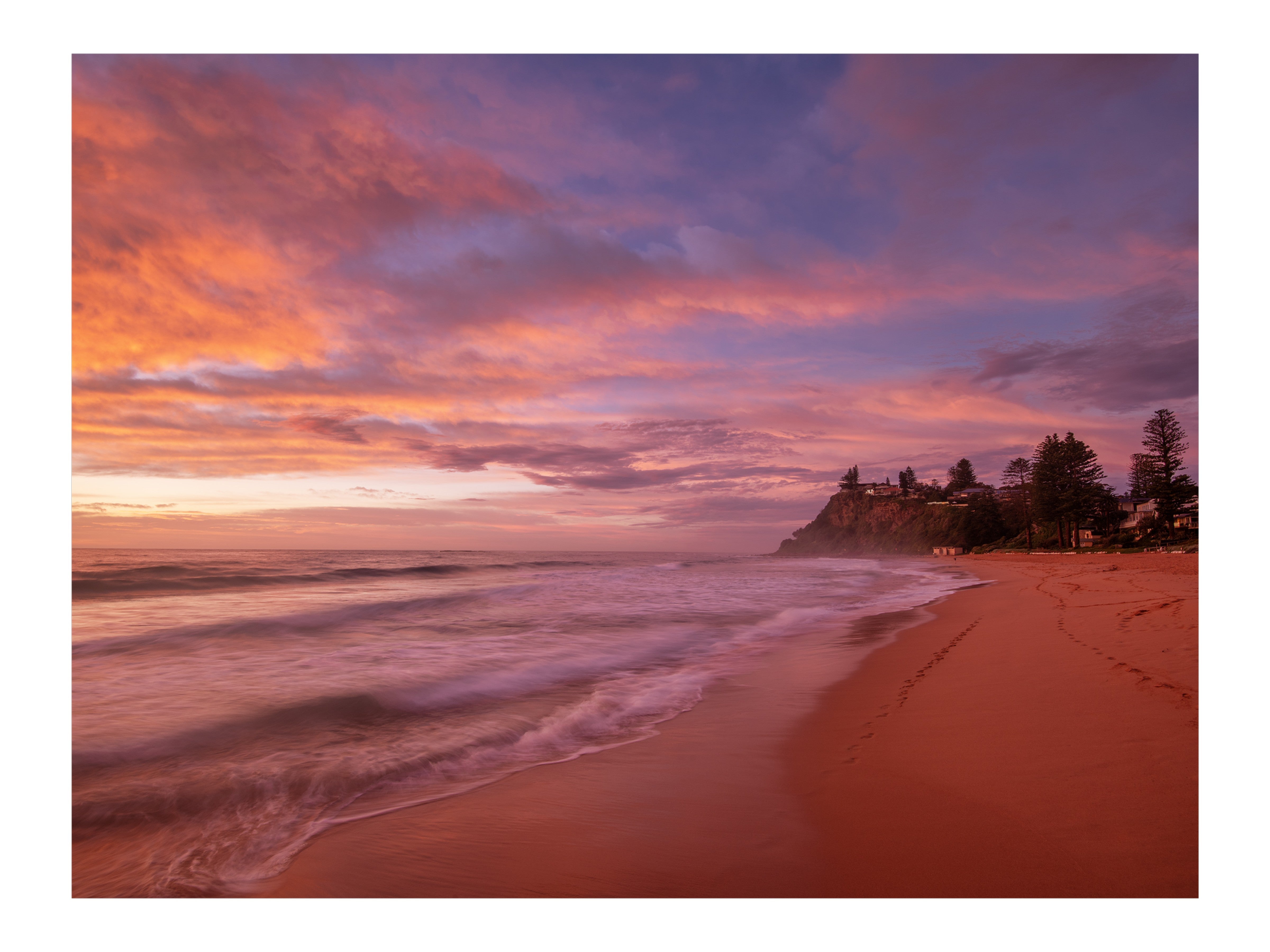 Afterglow, Newport print