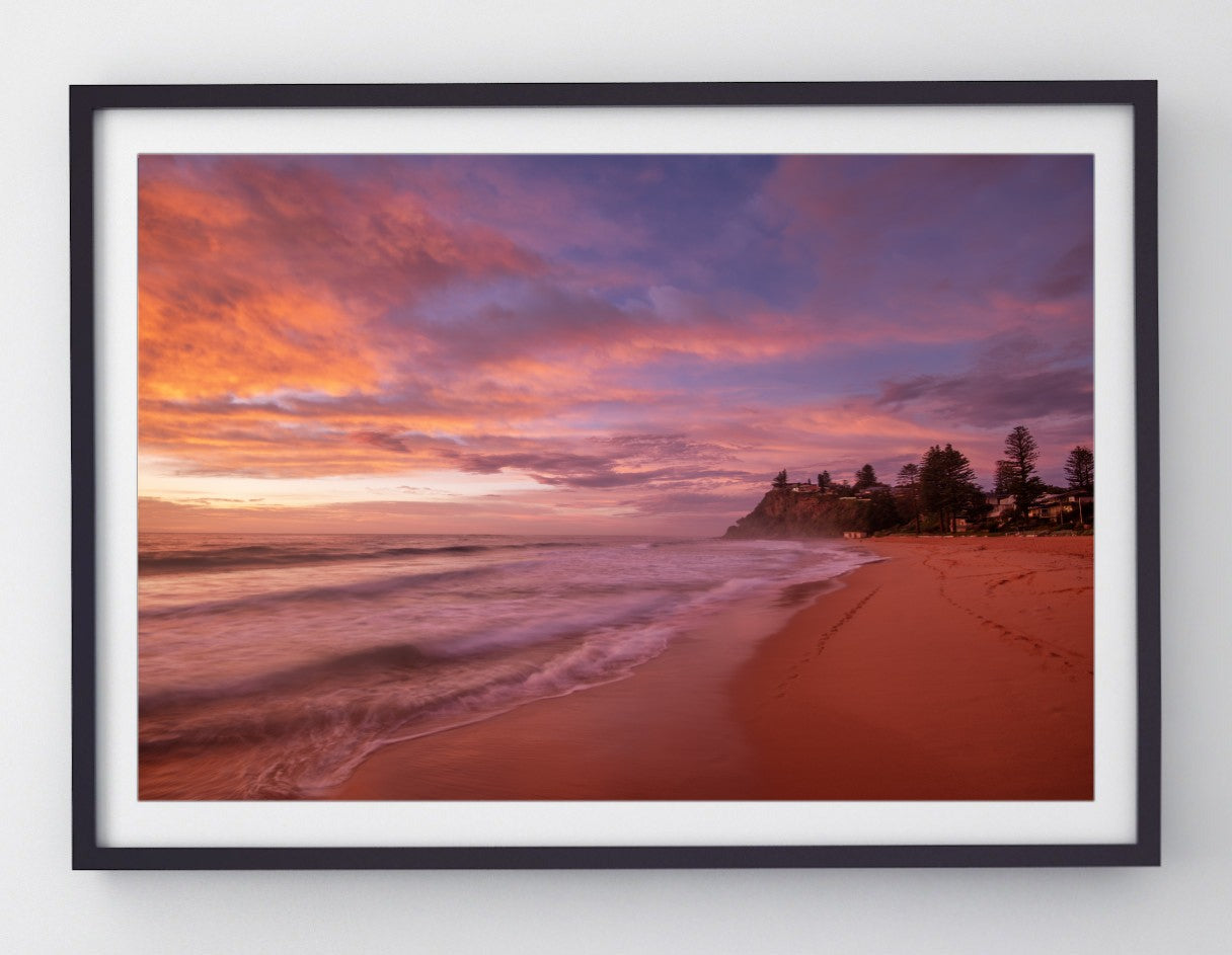 Afterglow, Newport print