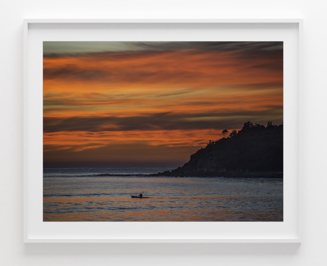 Alone, Manly print