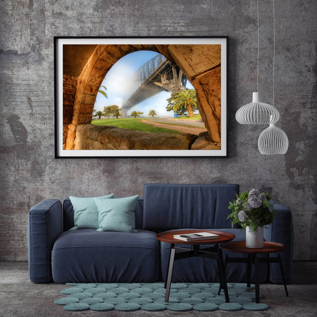 Arch, Sydney Harbour print
