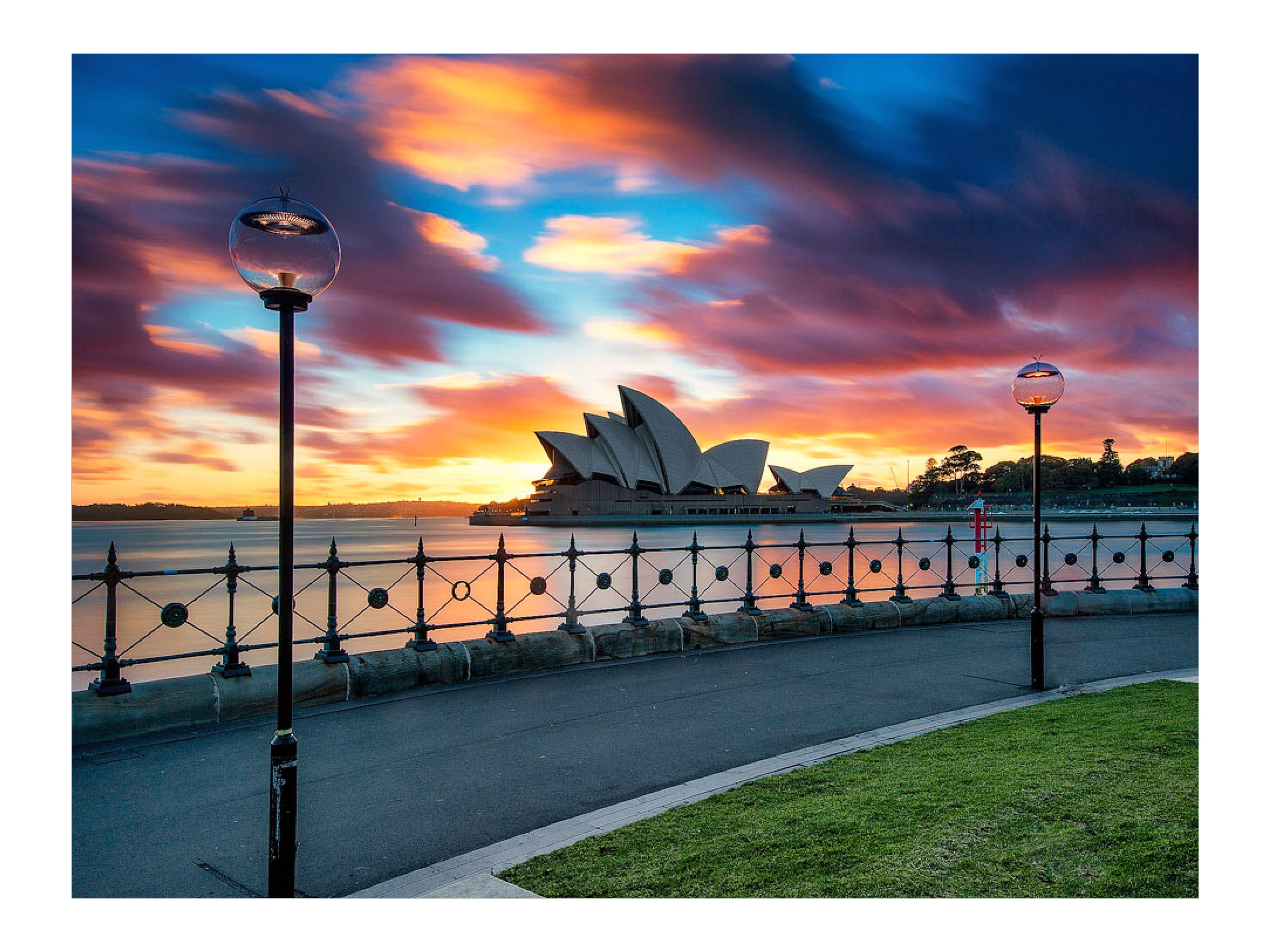 Beautiful Day, Sydney Harbour print