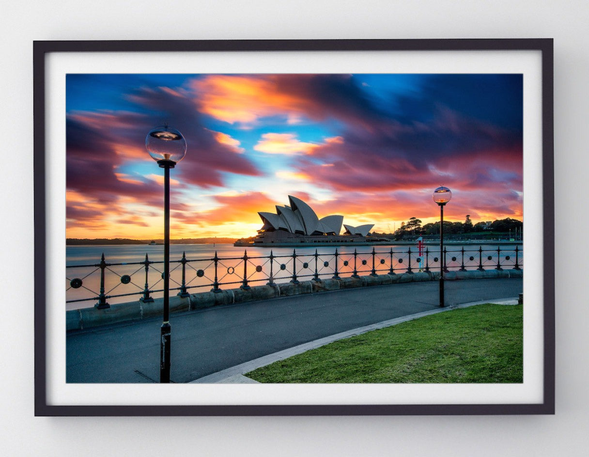 Beautiful Day, Sydney Harbour print