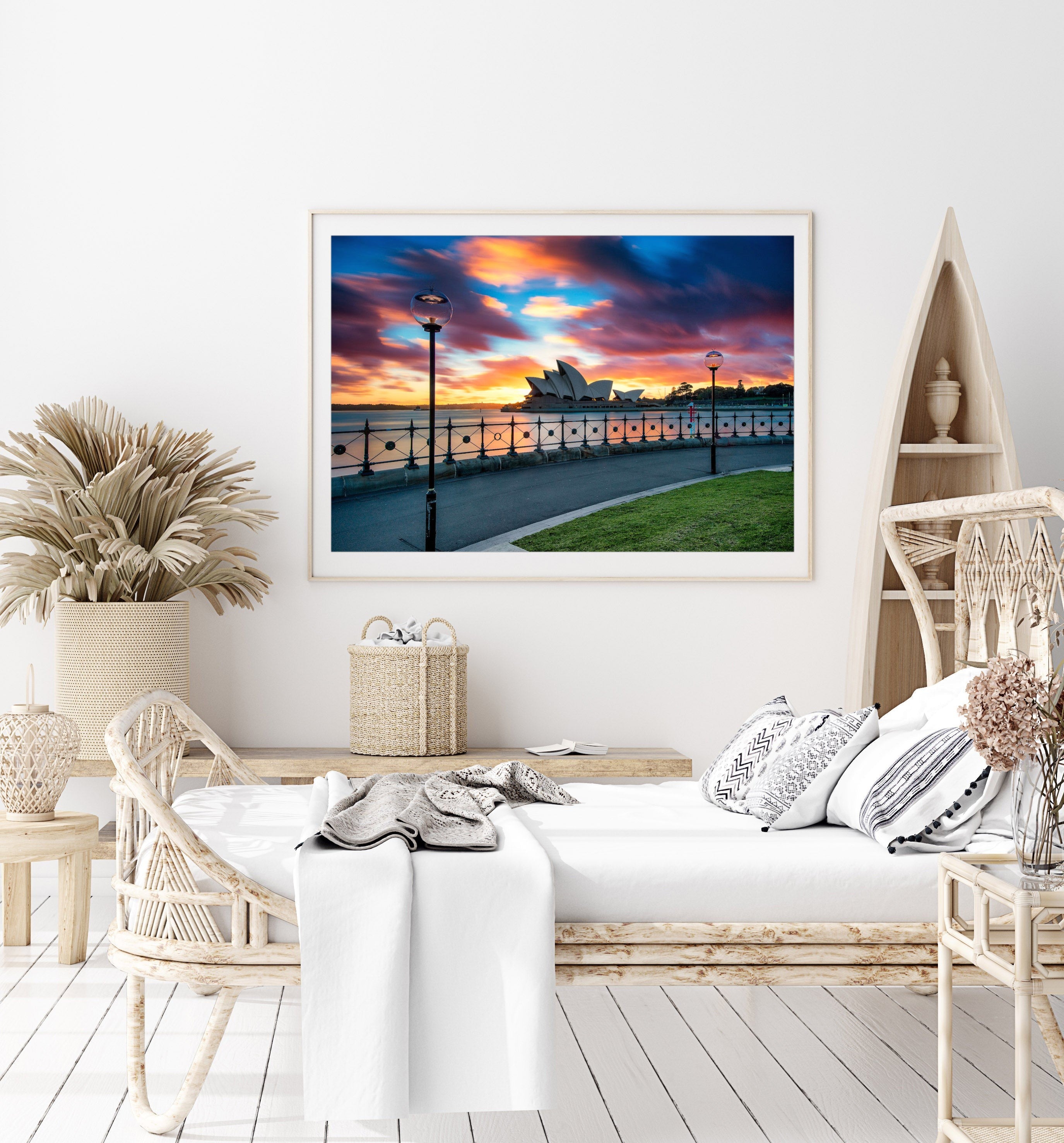 Beautiful Day, Sydney Harbour print