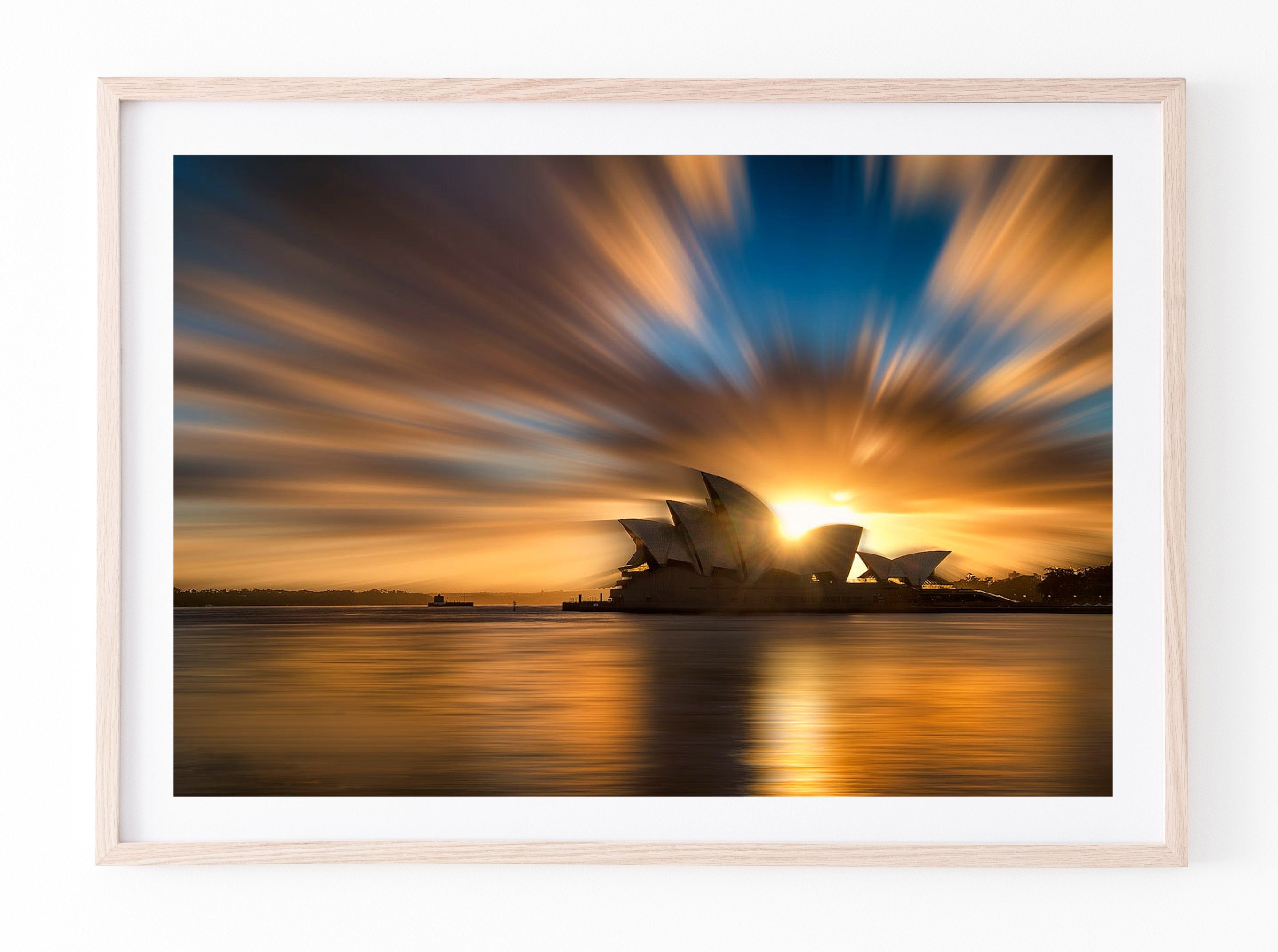Blasting Through, Sydney Harbour print