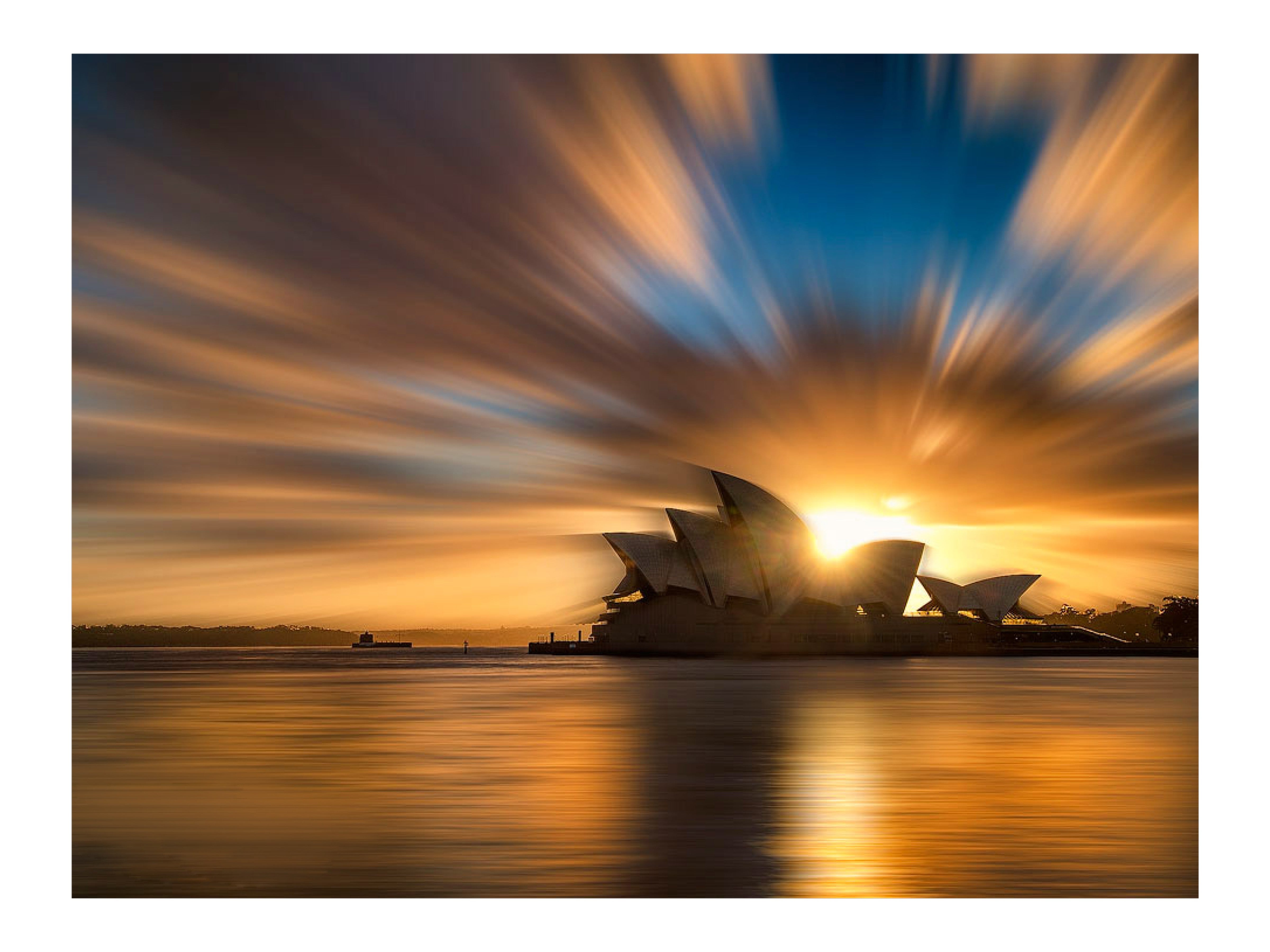 Blasting Through, Sydney Harbour print