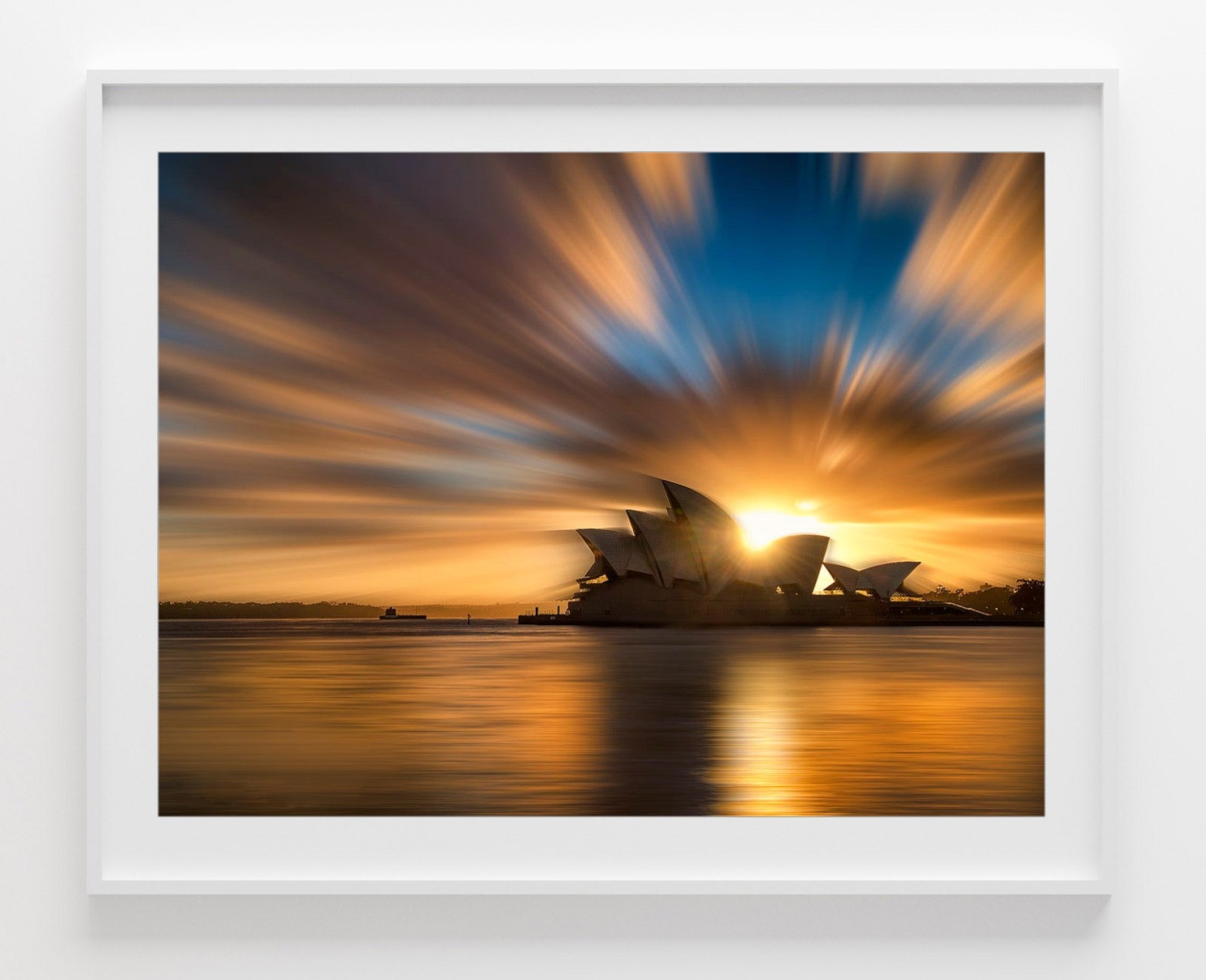 Blasting Through, Sydney Harbour print