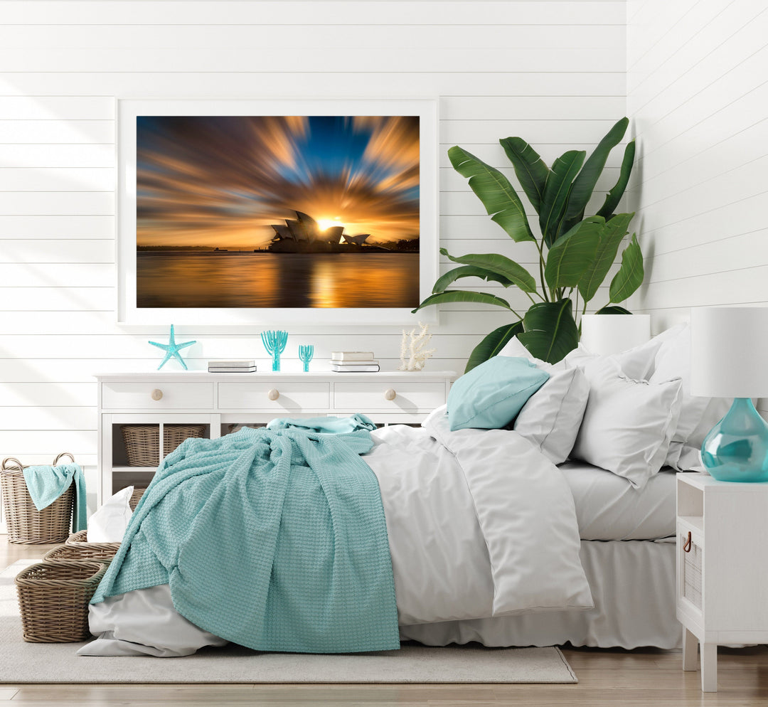 Blasting Through, Sydney Harbour print