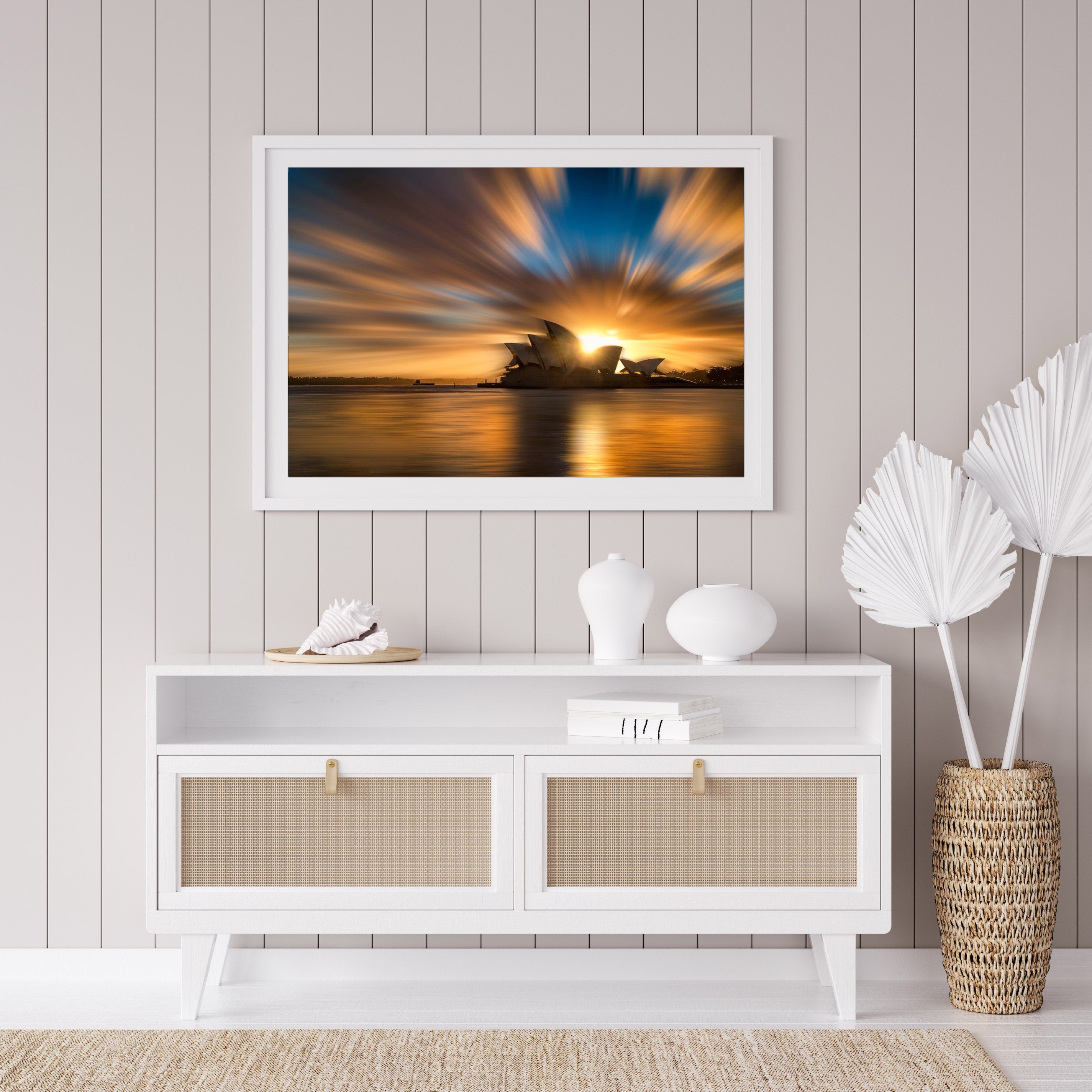 Blasting Through, Sydney Harbour print