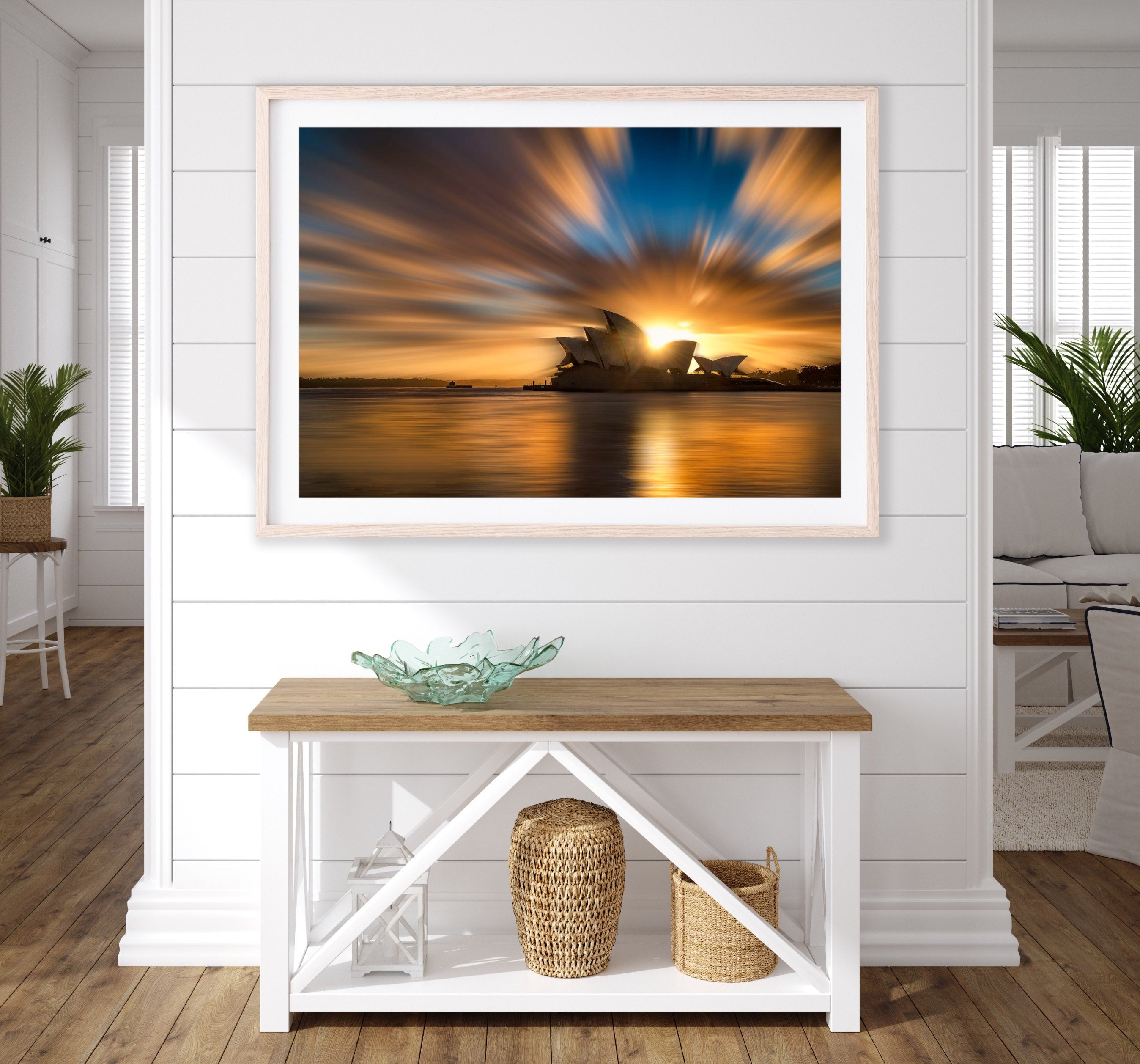 Blasting Through, Sydney Harbour print
