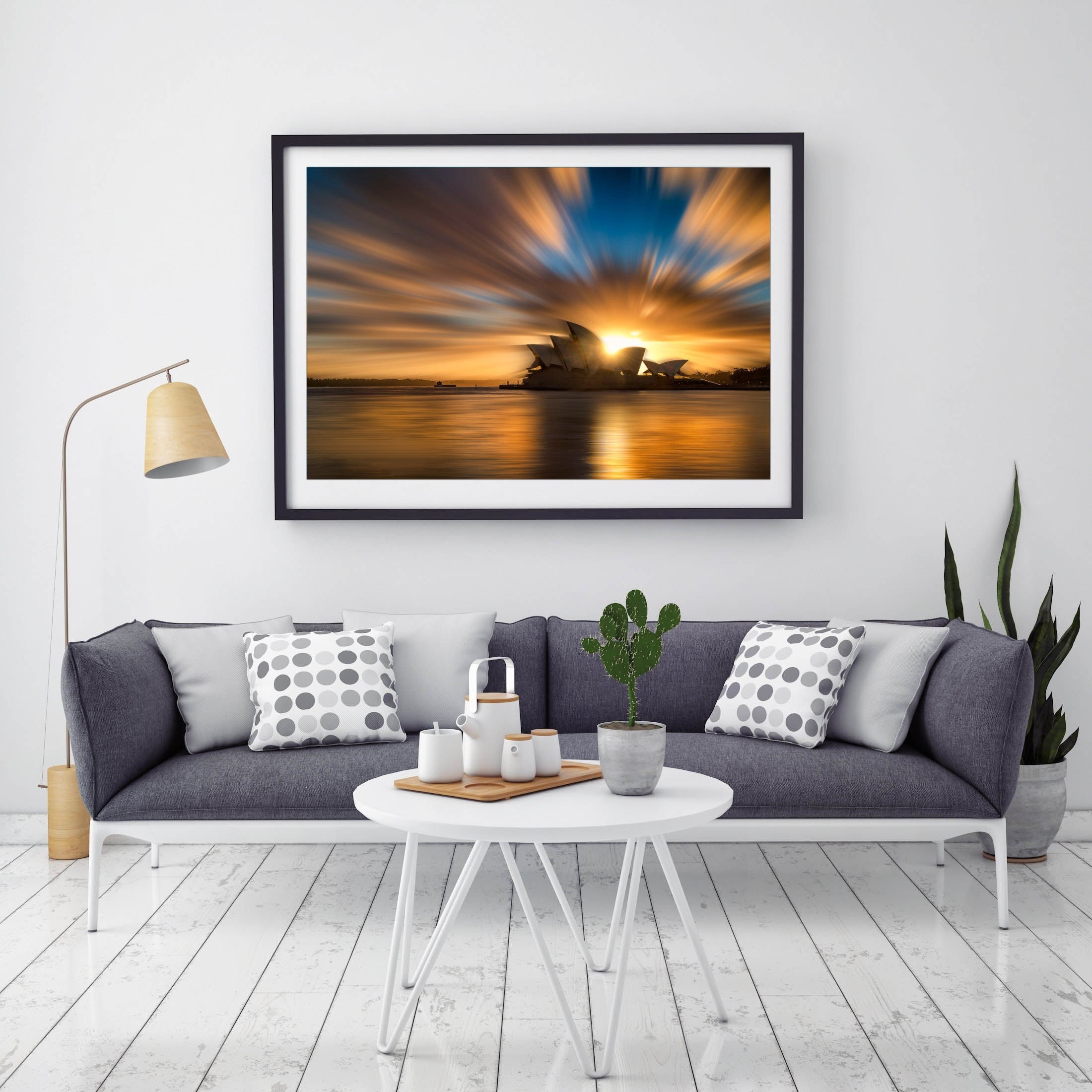 Blasting Through, Sydney Harbour print