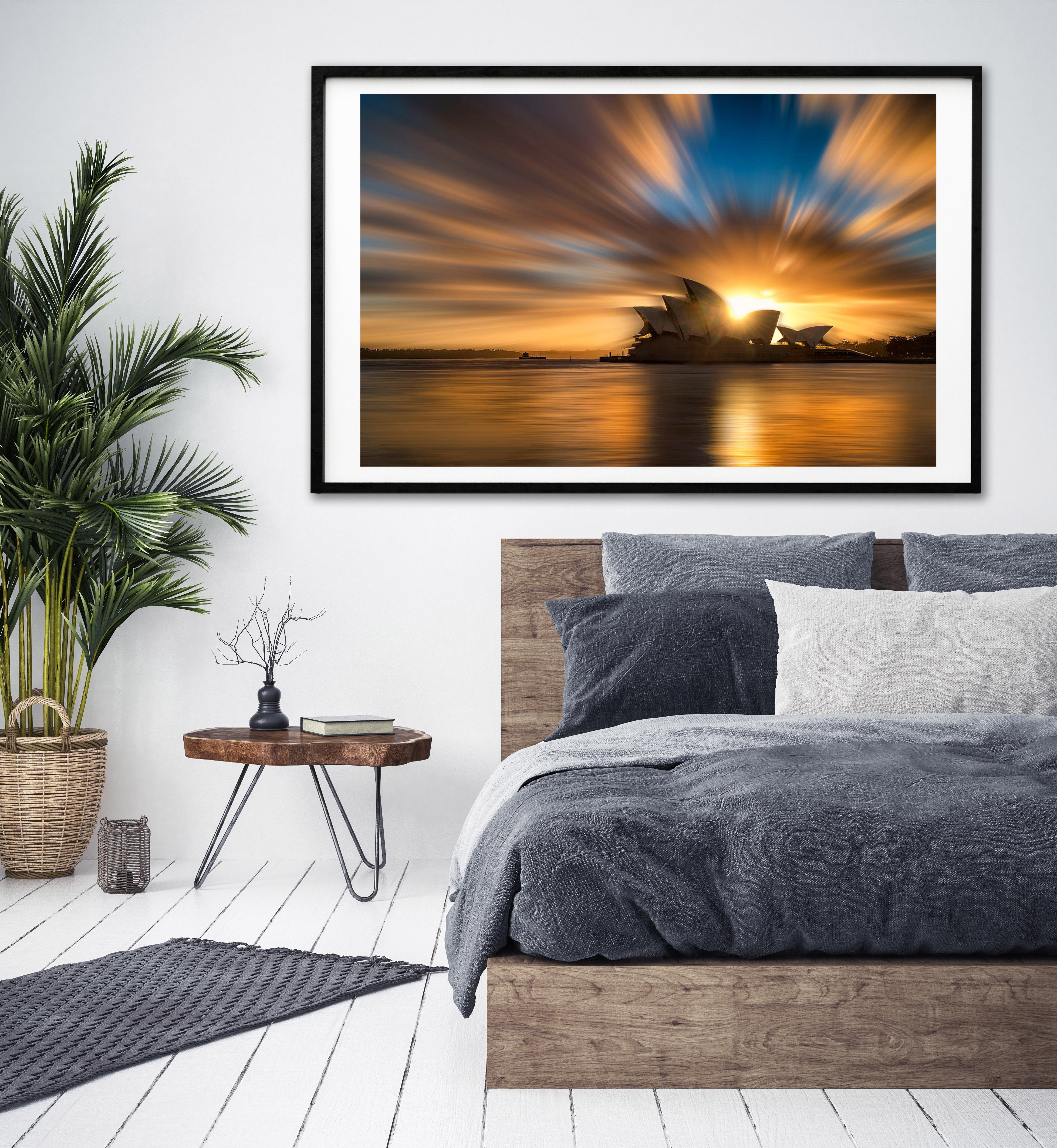 Blasting Through, Sydney Harbour print