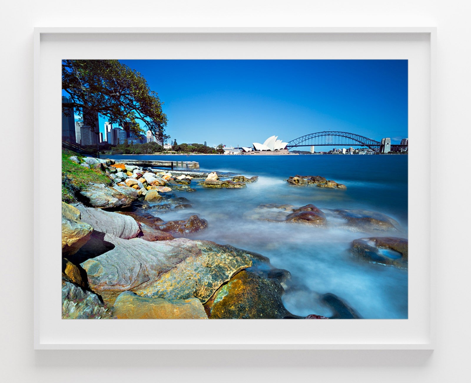 Blue Blue, Sydney Harbour print