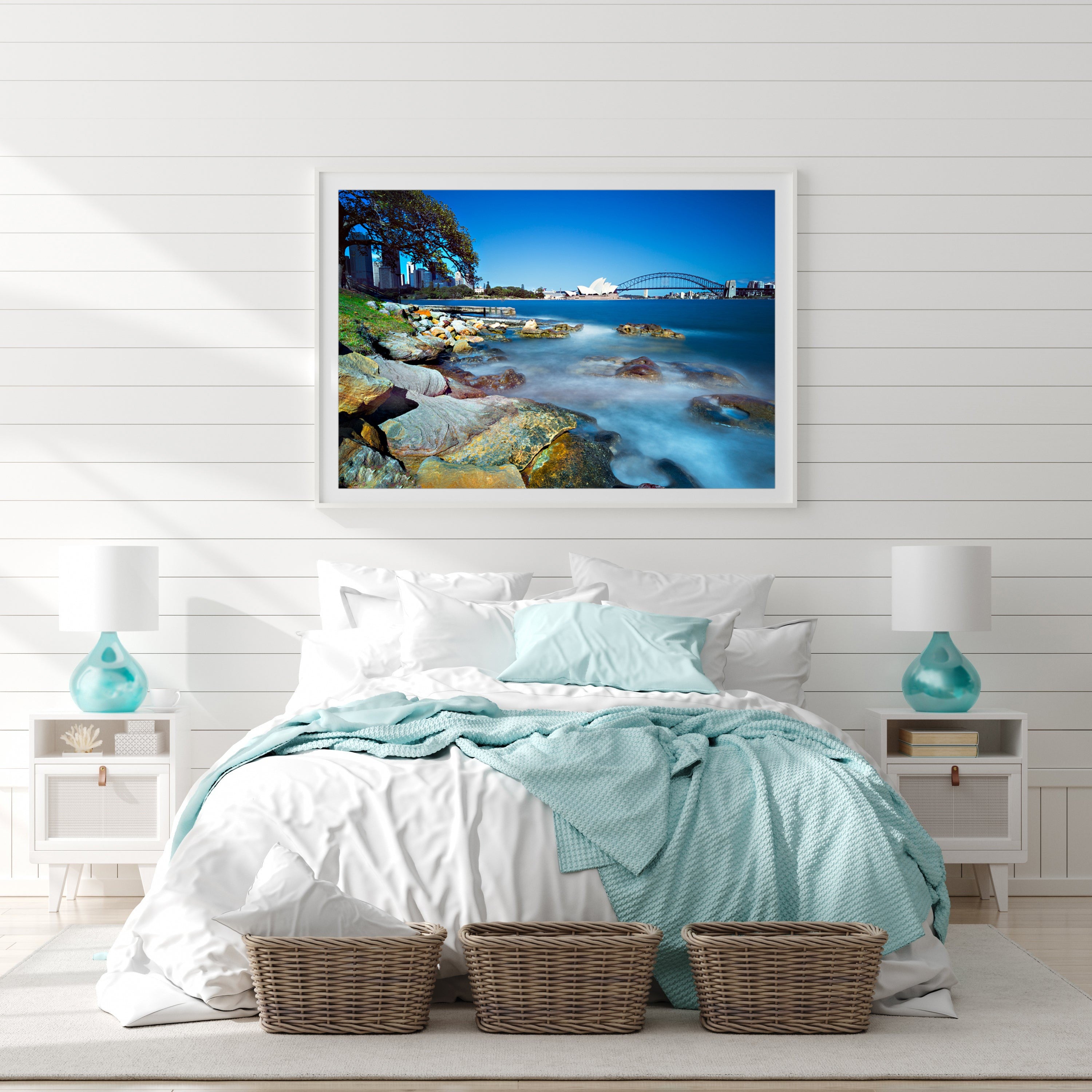 Blue Blue, Sydney Harbour print