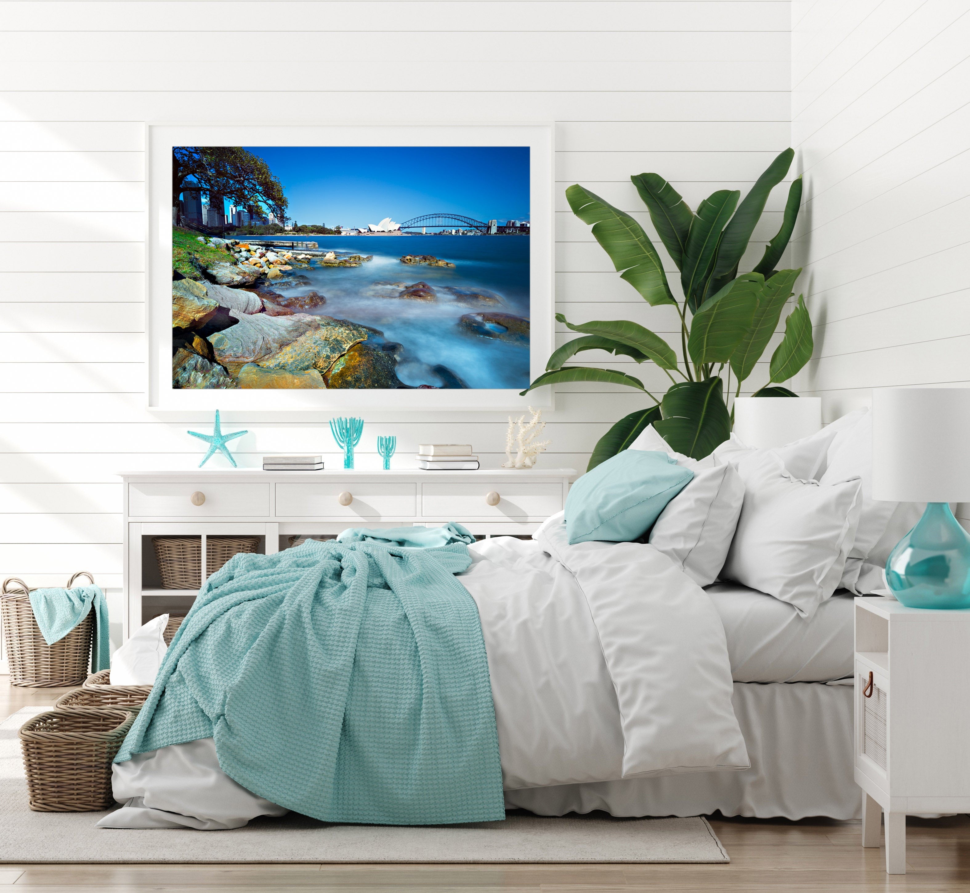 Blue Blue, Sydney Harbour print