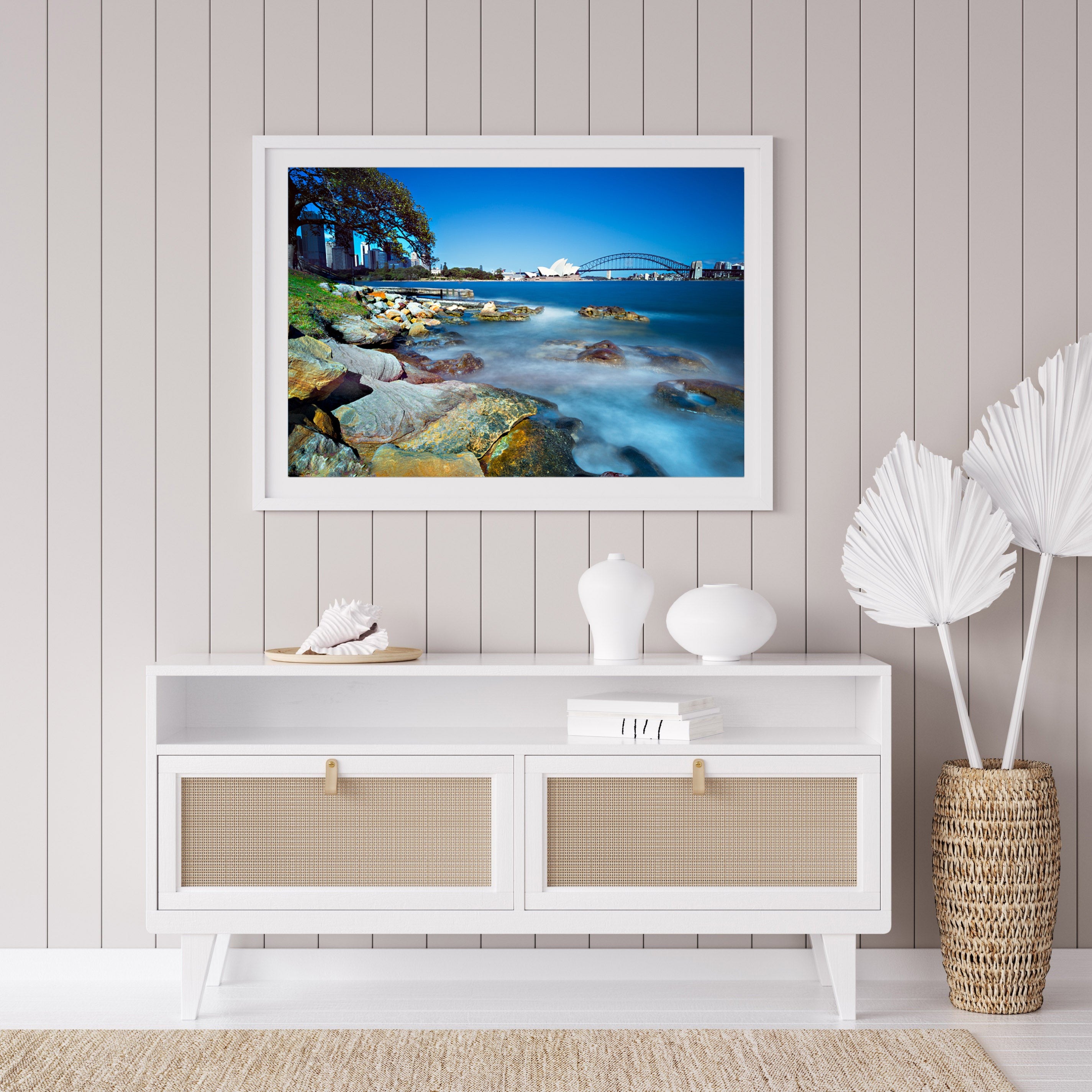 Blue Blue, Sydney Harbour print