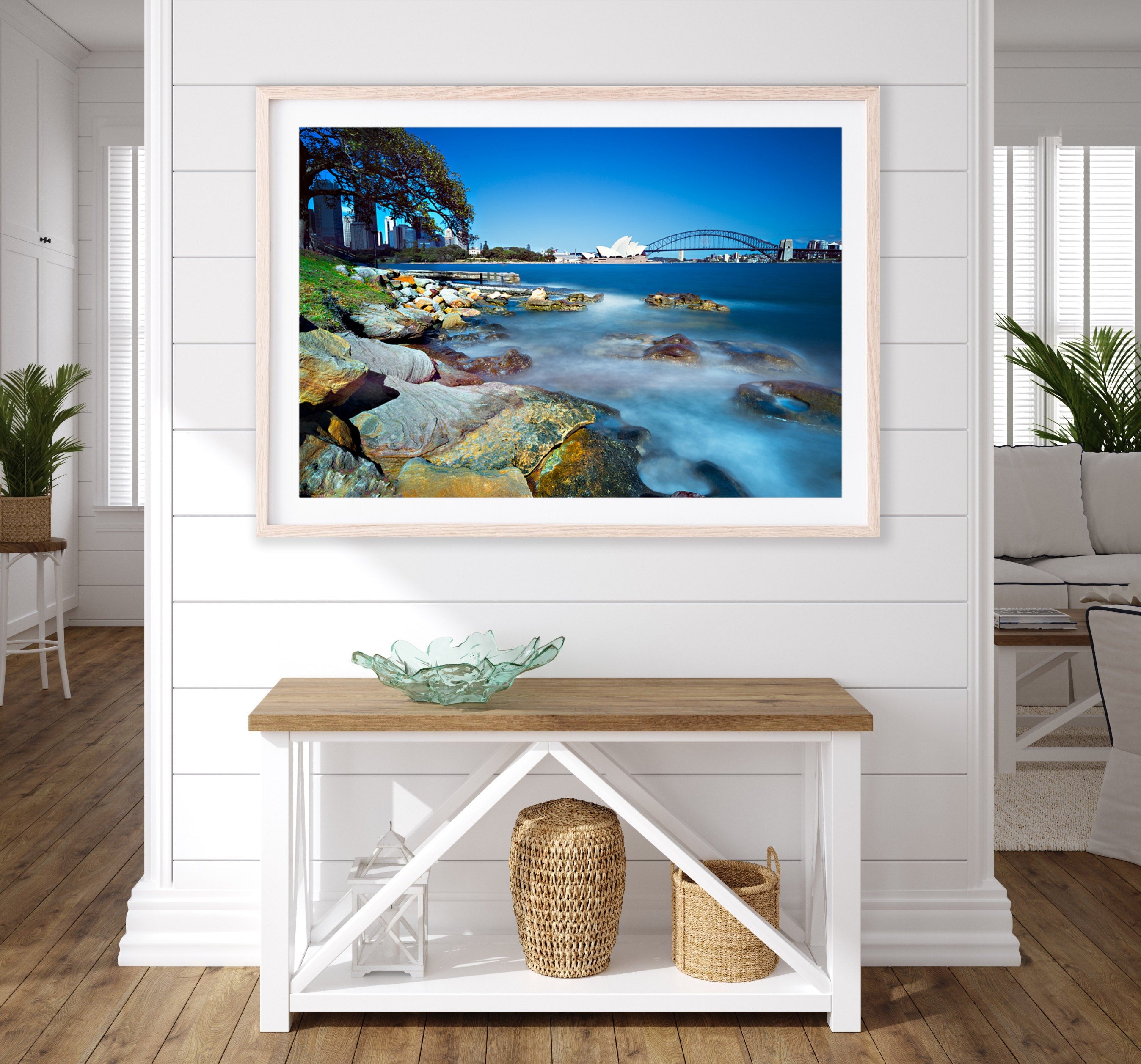 Blue Blue, Sydney Harbour print