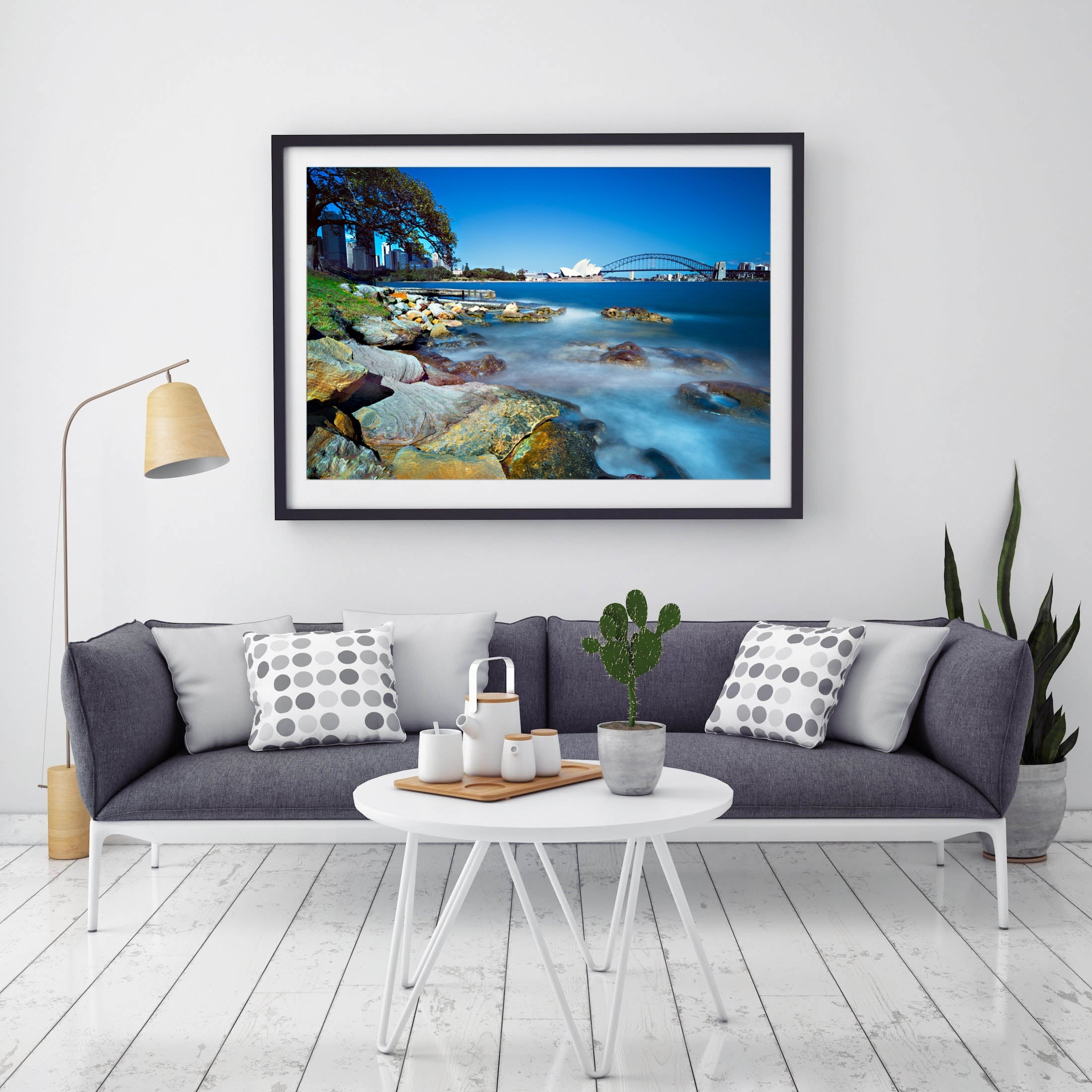 Blue Blue, Sydney Harbour print