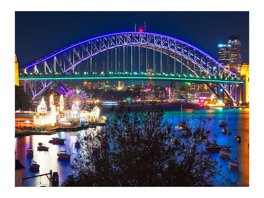 Blue City, Sydney Harbour print