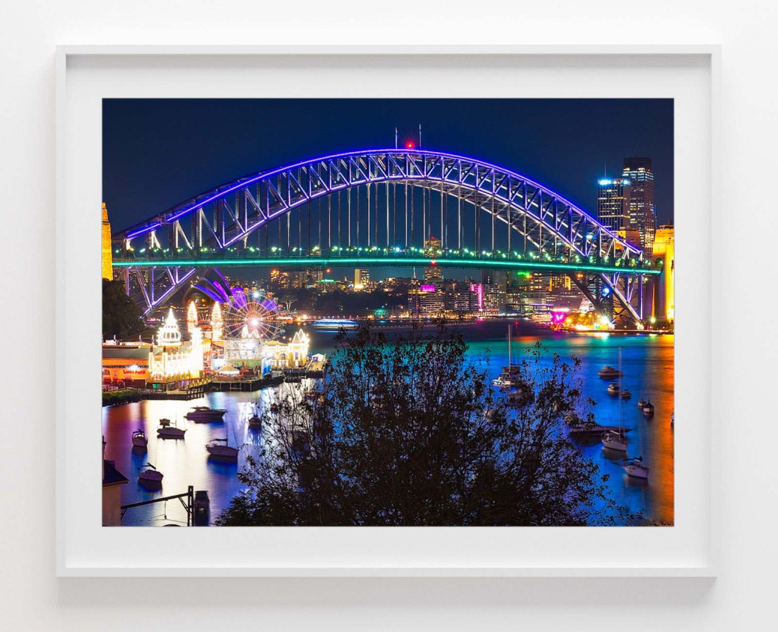 Blue City, Sydney Harbour print
