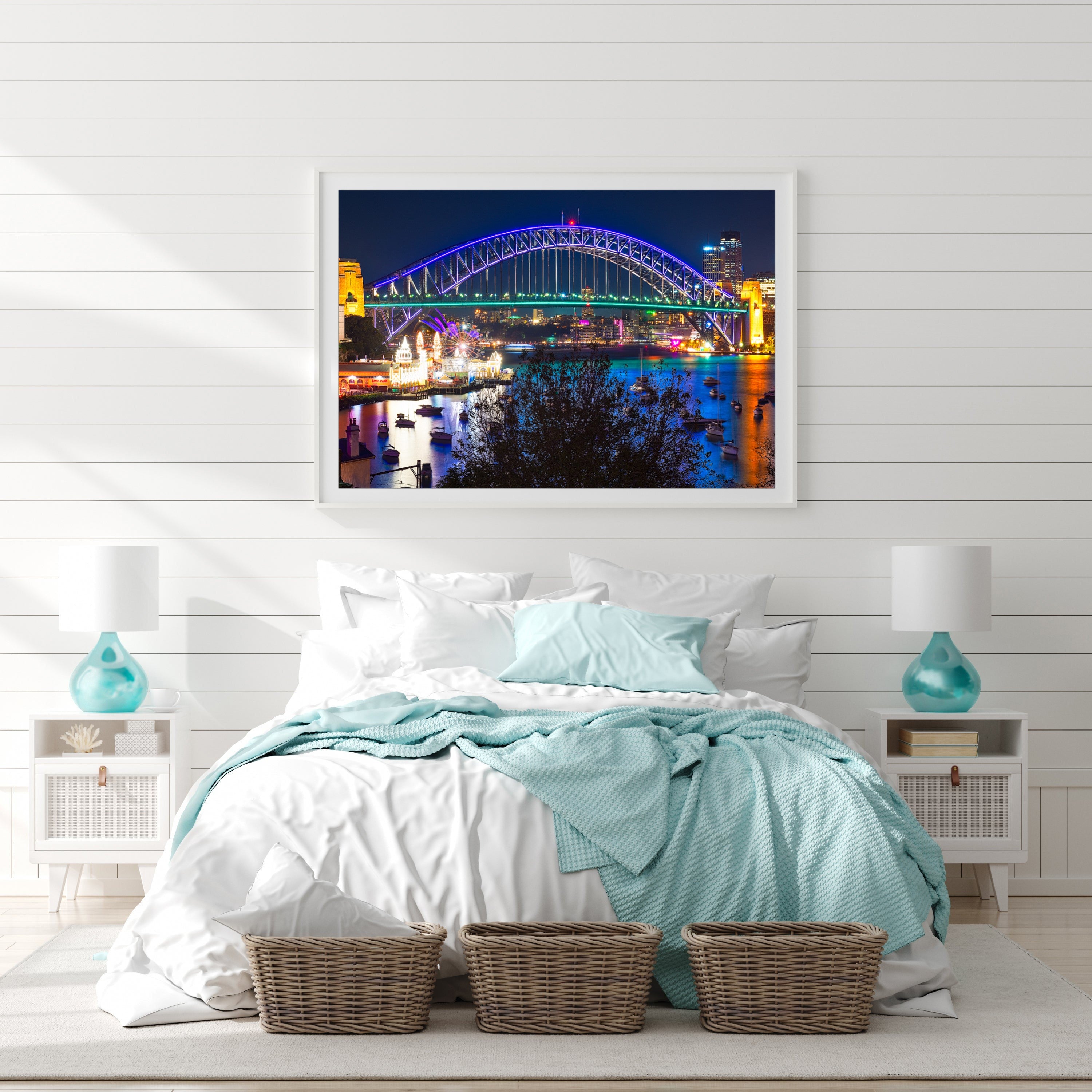 Blue City, Sydney Harbour print