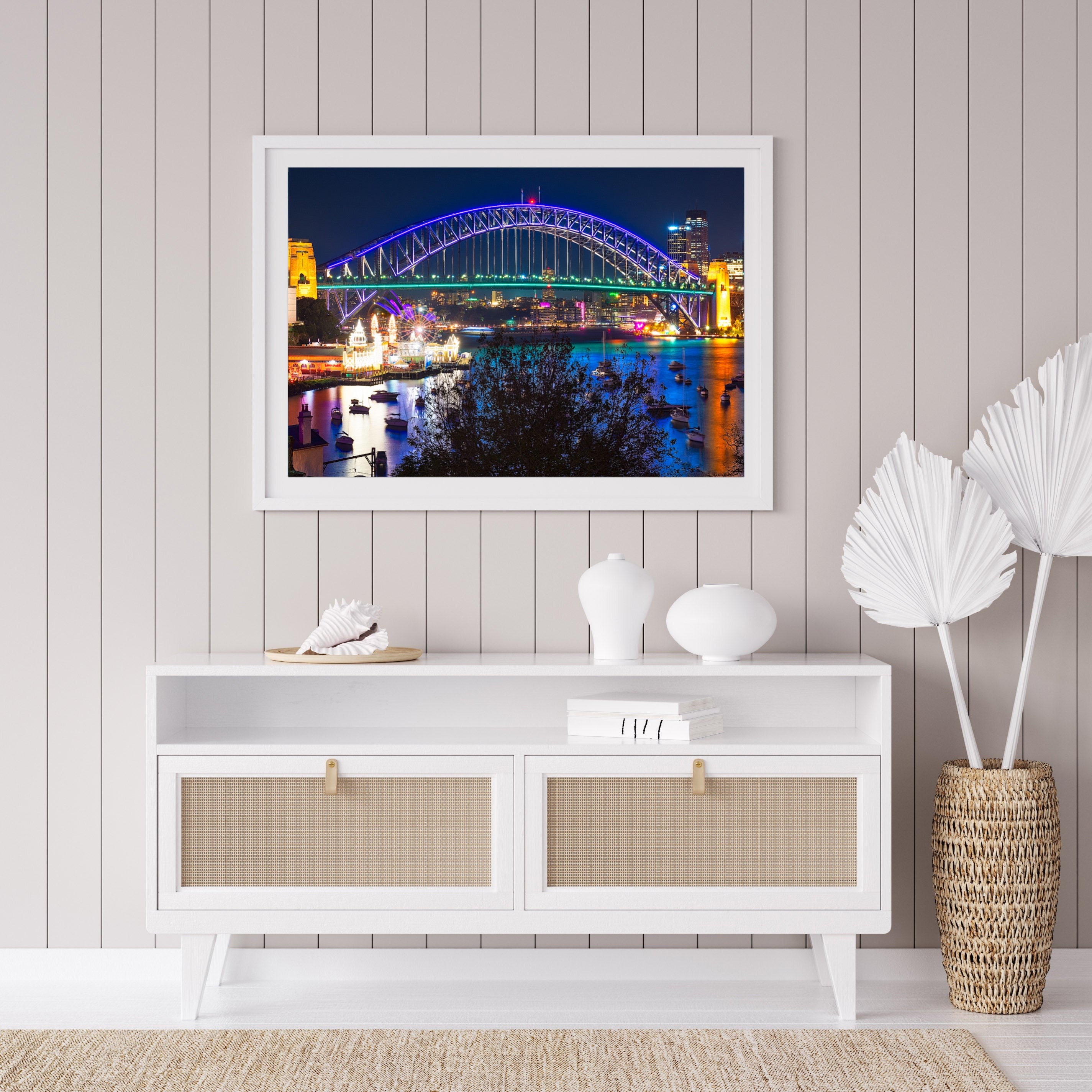 Blue City, Sydney Harbour print