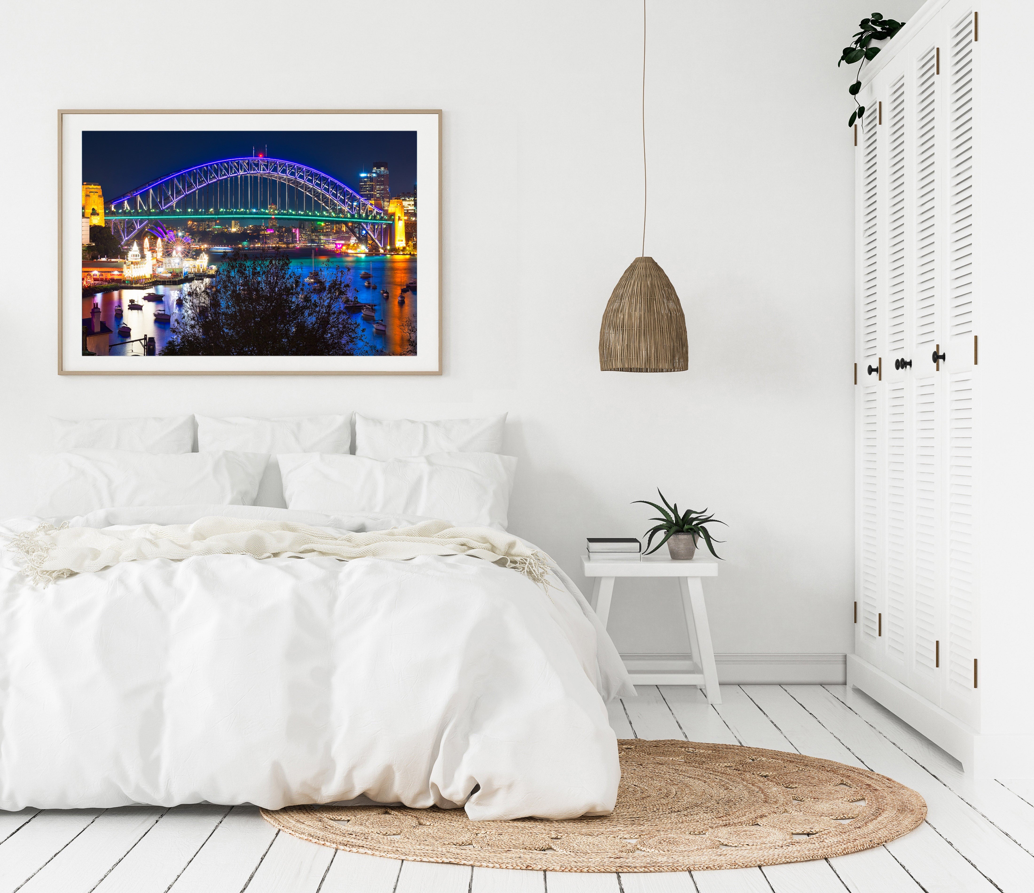 Blue City, Sydney Harbour print