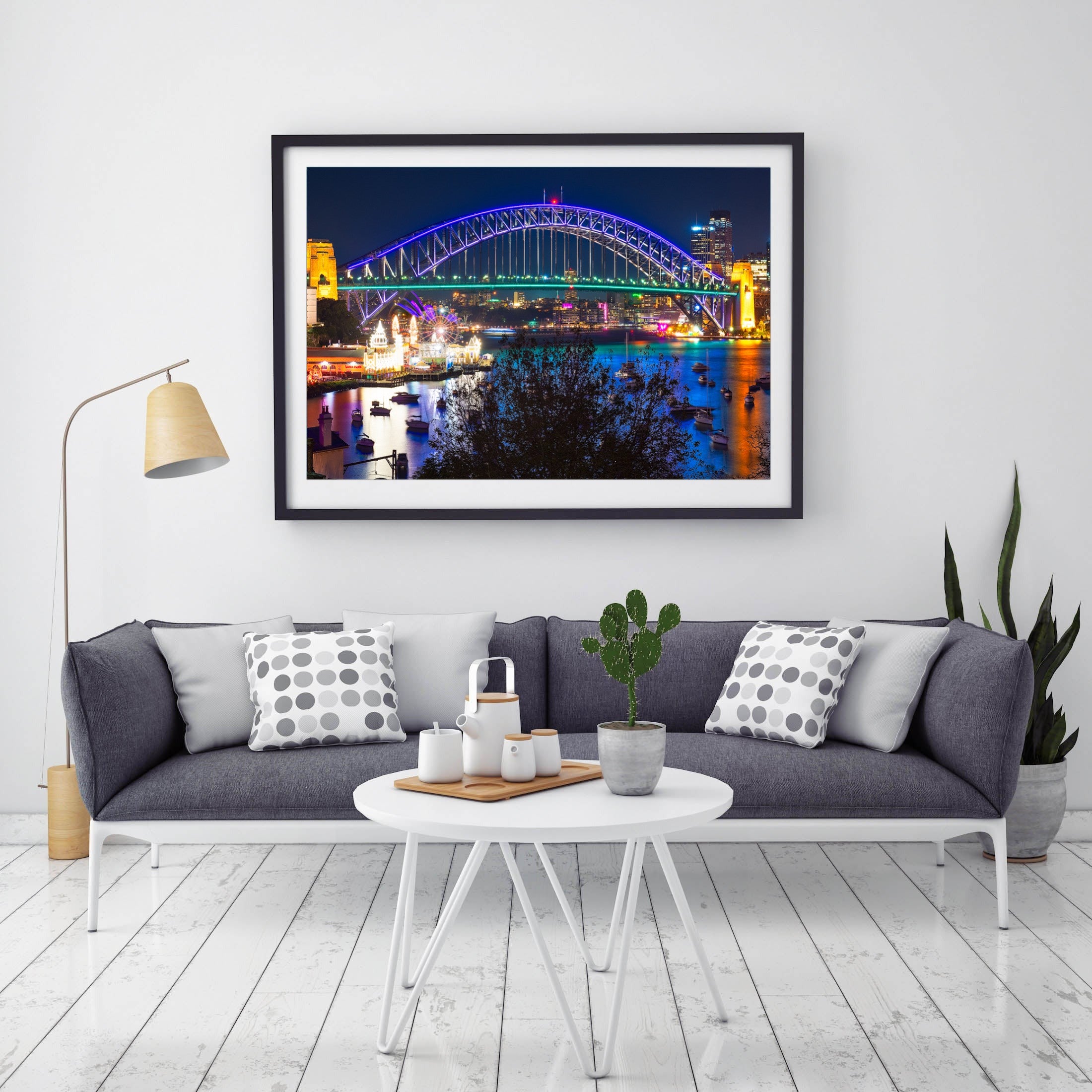 Blue City, Sydney Harbour print