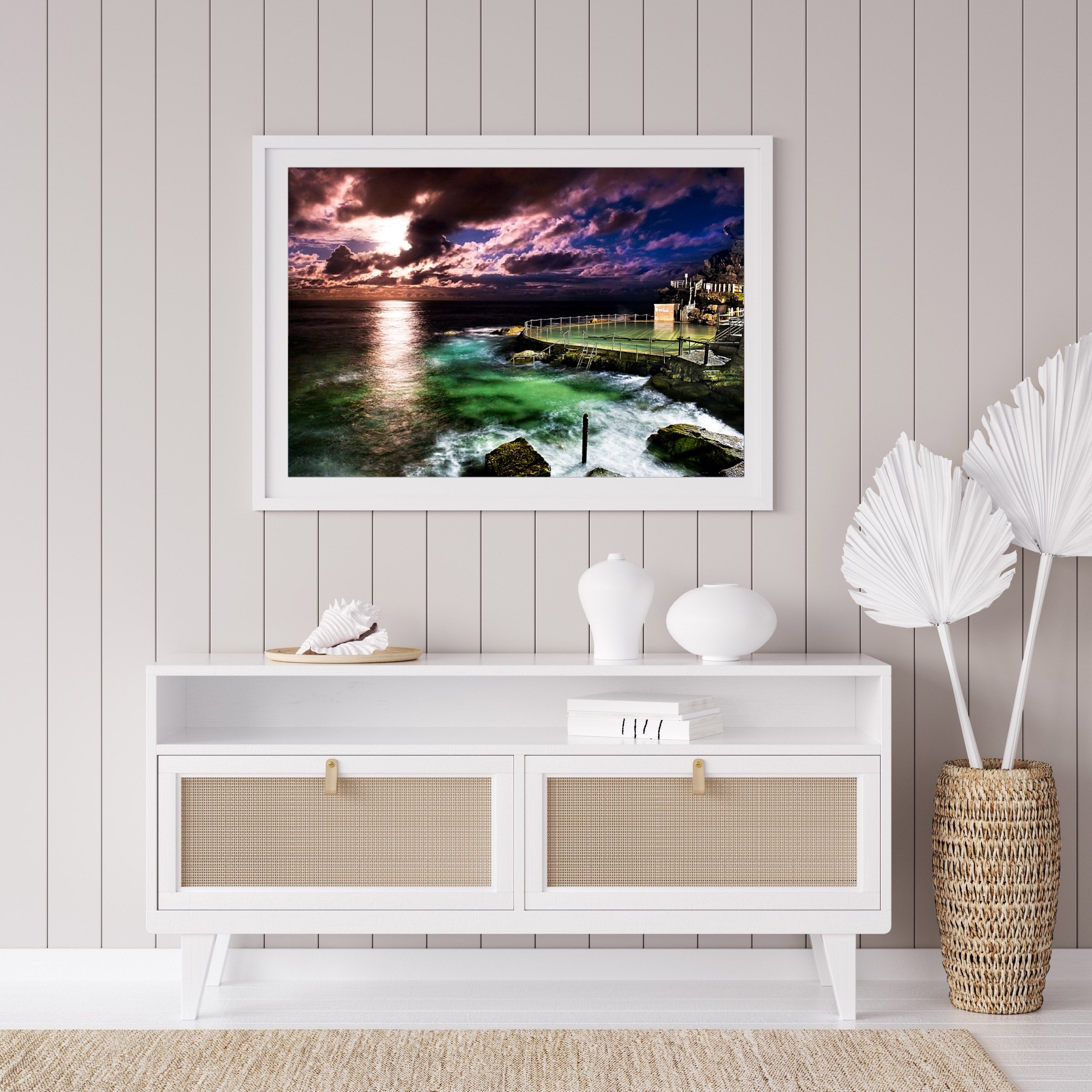 Blue Moon, Bronte Baths print