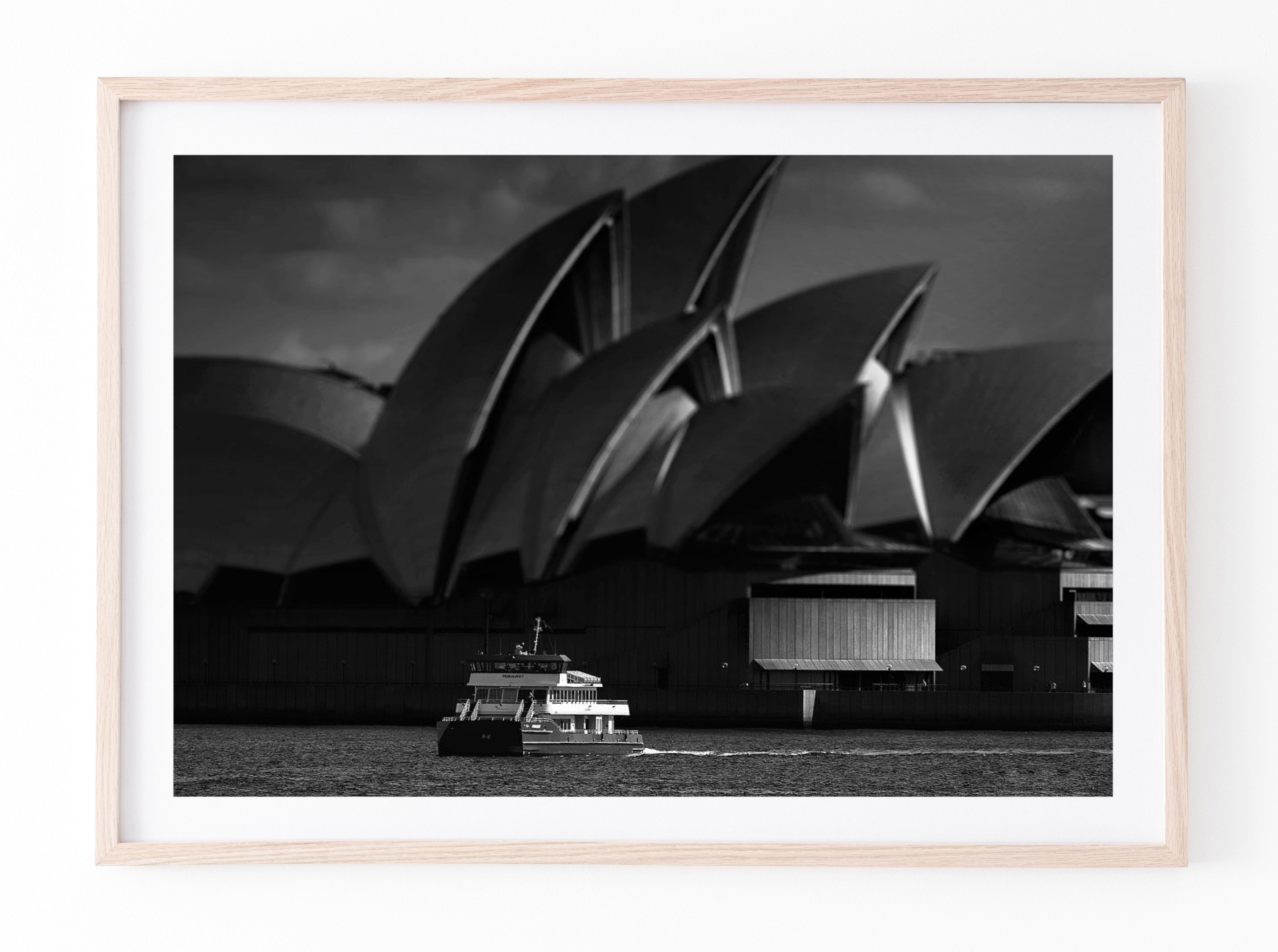 Boats, Sydney Harbour print