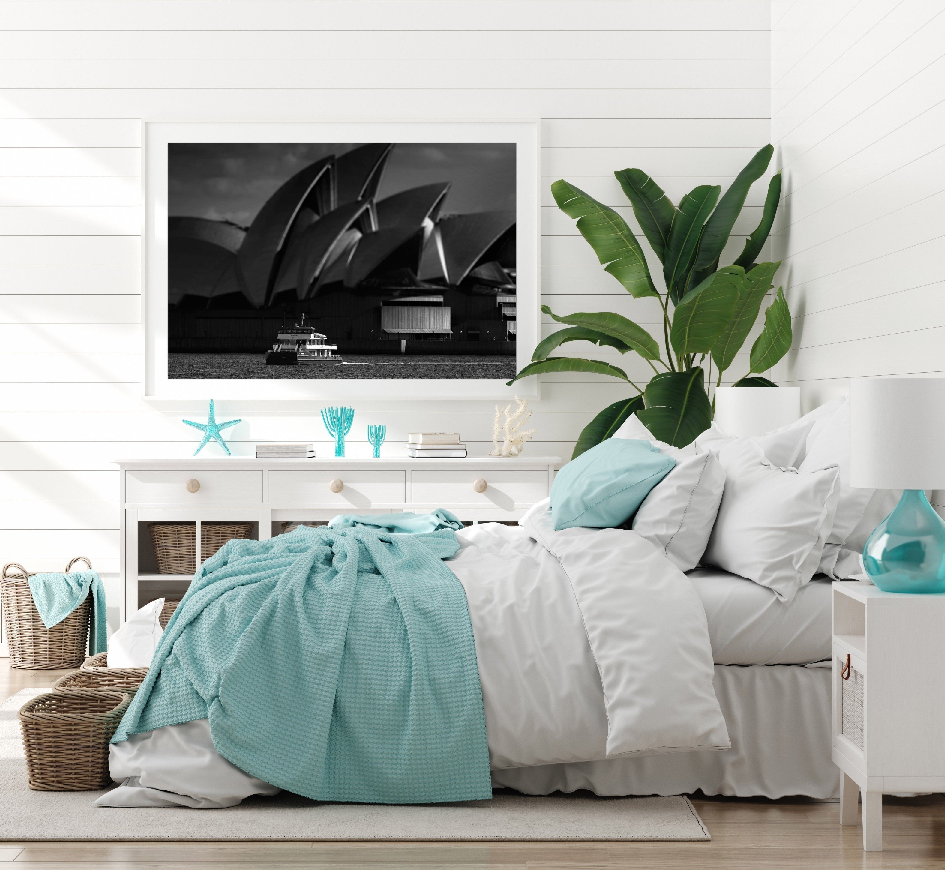 Boats, Sydney Harbour print