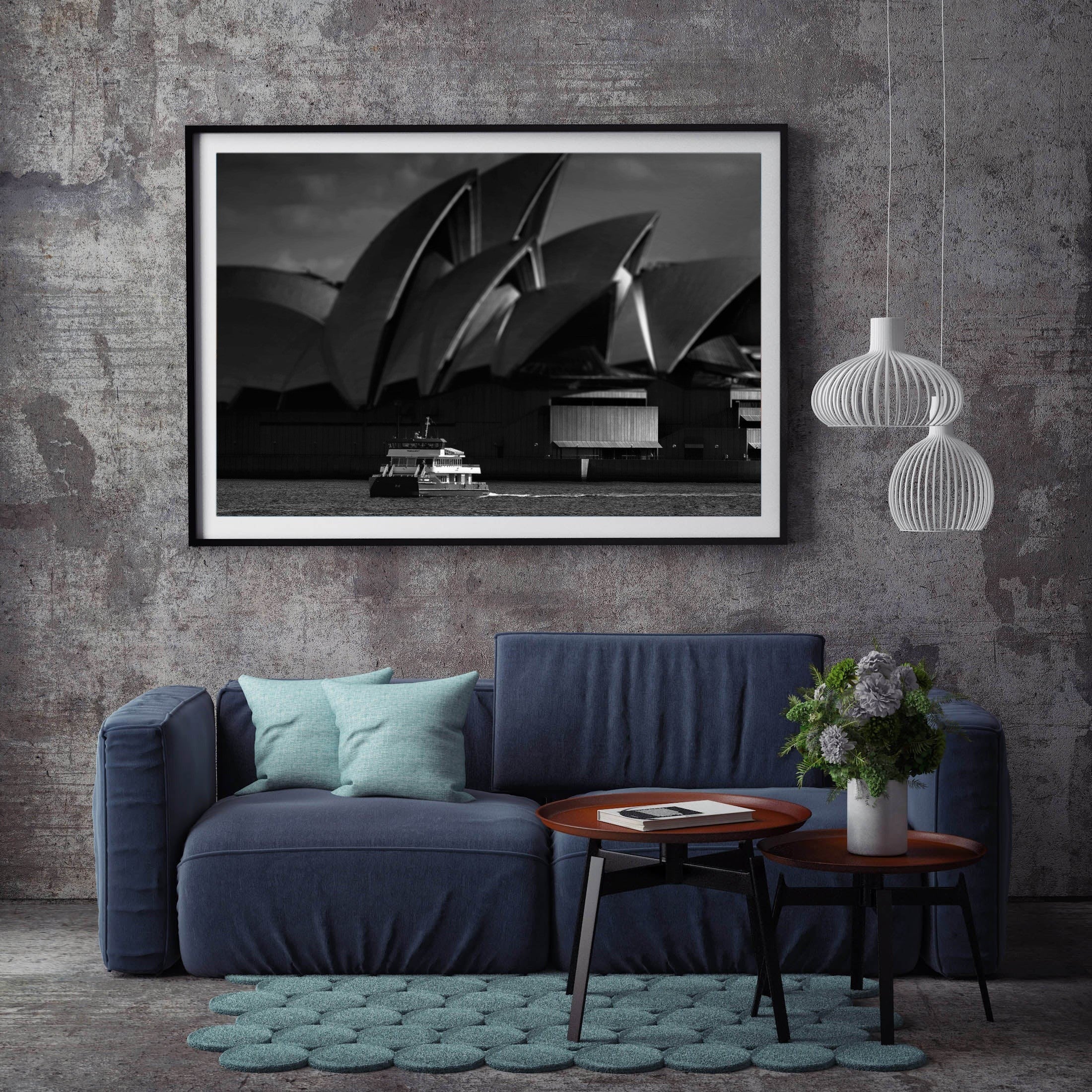 Boats, Sydney Harbour print