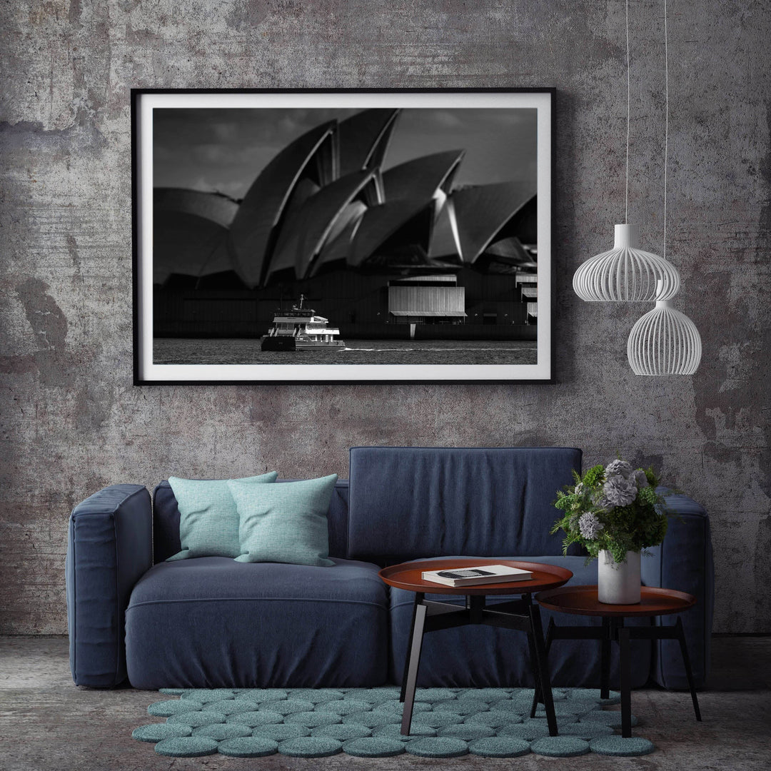 Boats, Sydney Harbour print