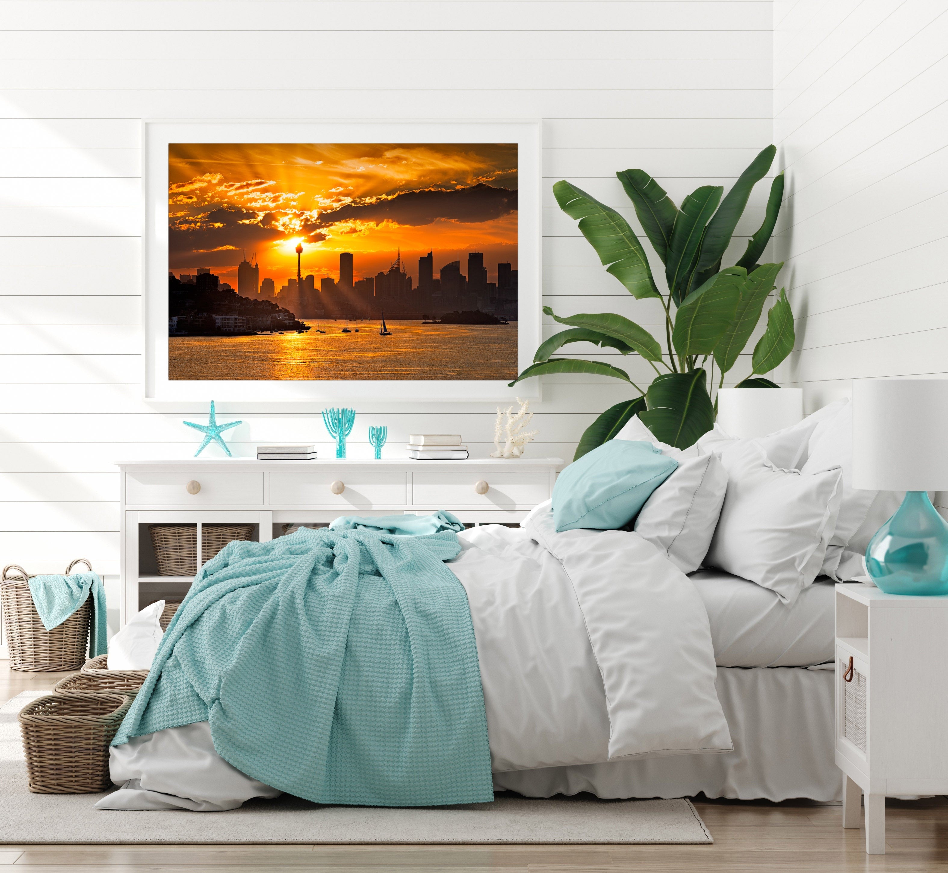 Candle, Sydney Harbour print