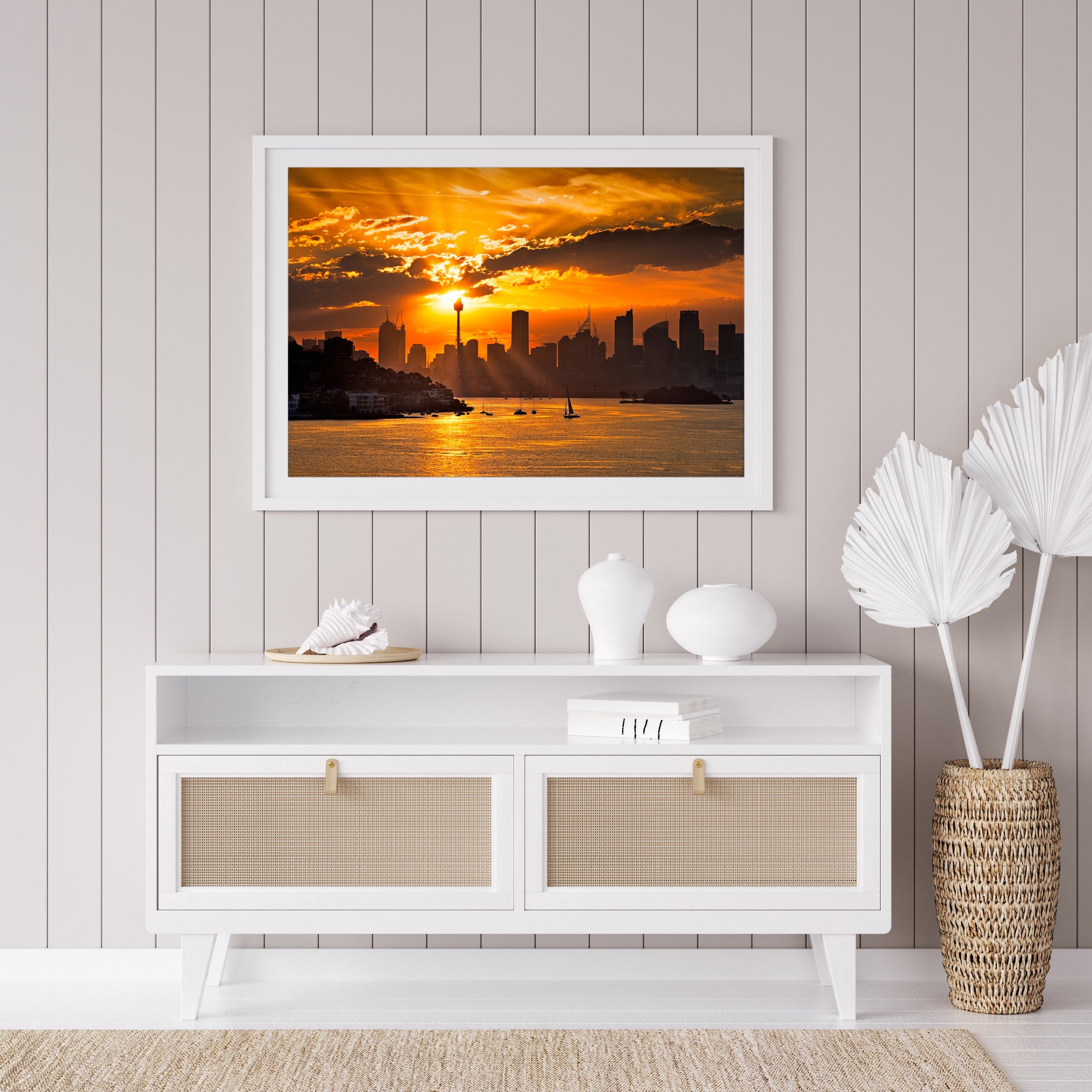 Candle, Sydney Harbour print