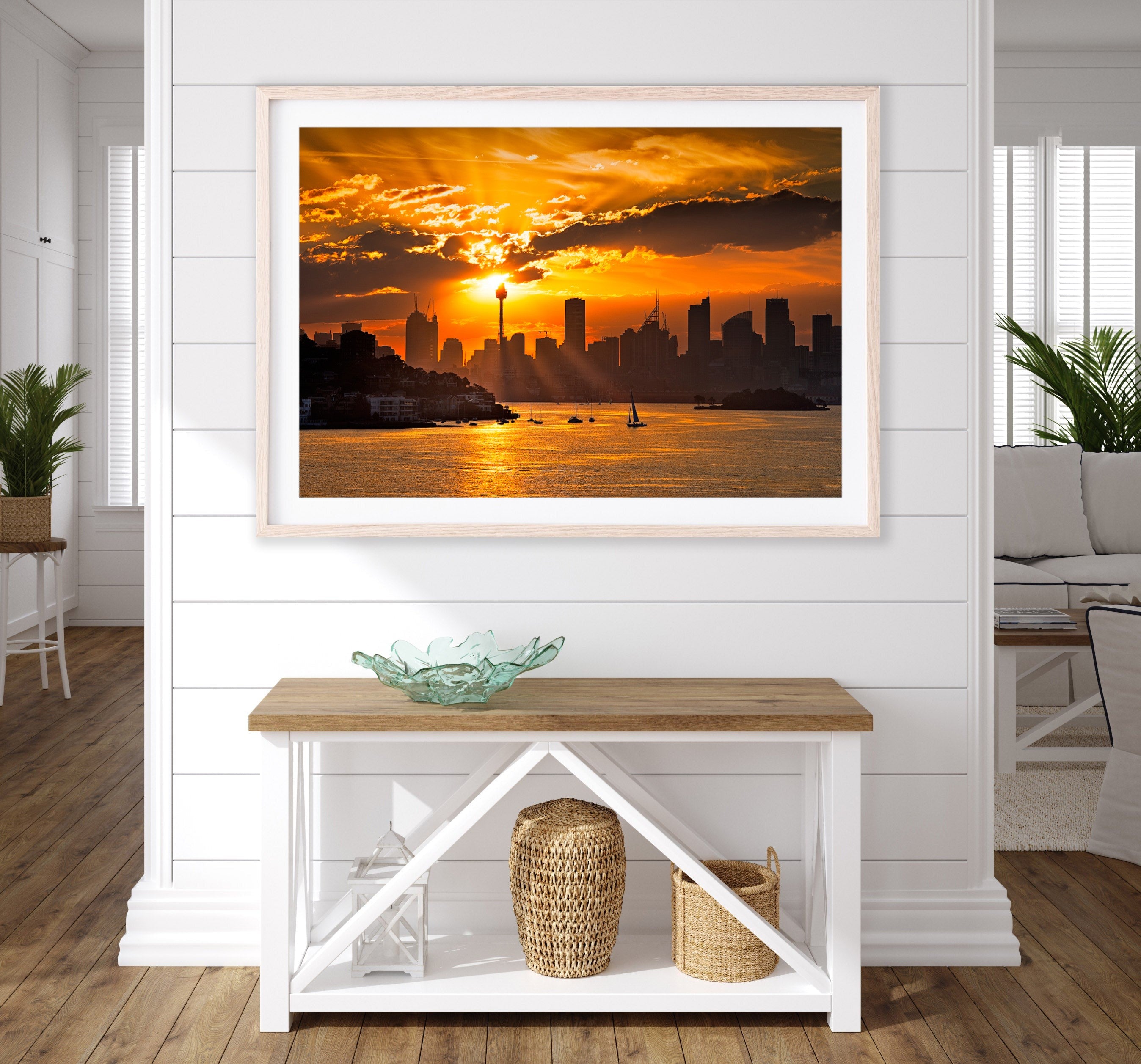 Candle, Sydney Harbour print