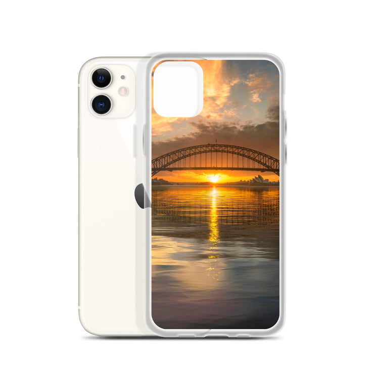 Clear Case for iPhone® with Sydney Harbour print