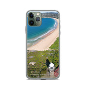 Clear iPhone Case - PALM BEACH - 'Watchtower' print