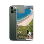 Clear iPhone Case - PALM BEACH - 'Watchtower' print