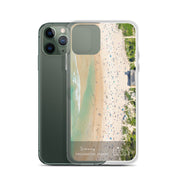 Clear iPhone Case.- FRESHWATER - 'Summery' Print